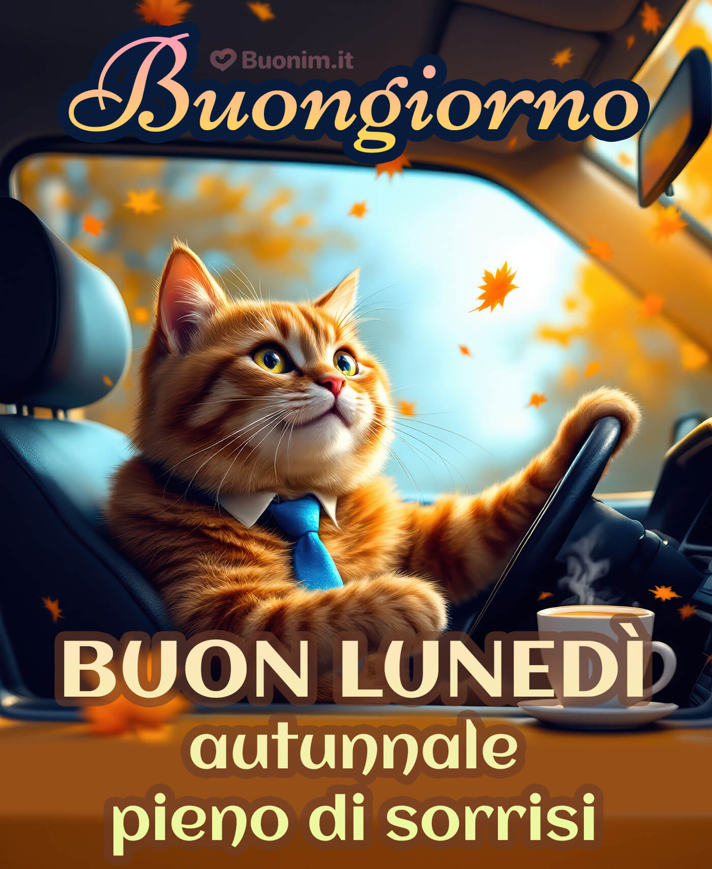 Scarica immagini bellissime di buon lunedì autunnale per WhatsApp e Facebook Immagini bellissime e gratuite per augurare un buon inizio di settimana con amore e cuore