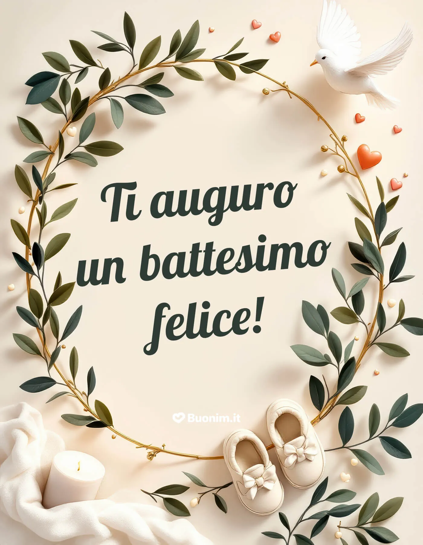 Immagini con frasi e auguri di battesimo per un giorno speciale