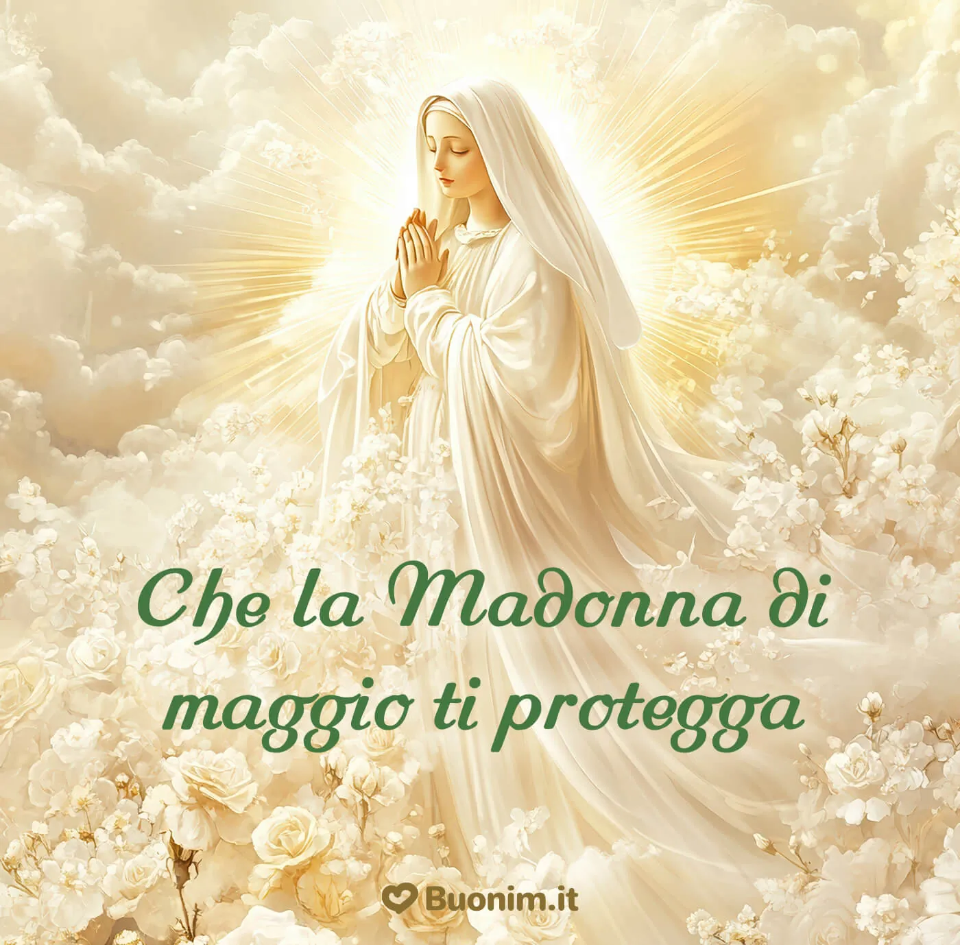 Immagini con la Madonna di Fatima del 13 maggio per un augurio semplice e pieno di fede