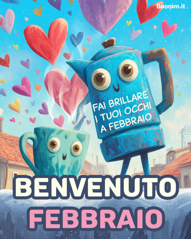 Immagini di Benvenuto Febbraio Nuove e Gratis con Frasi Dolci per un ...