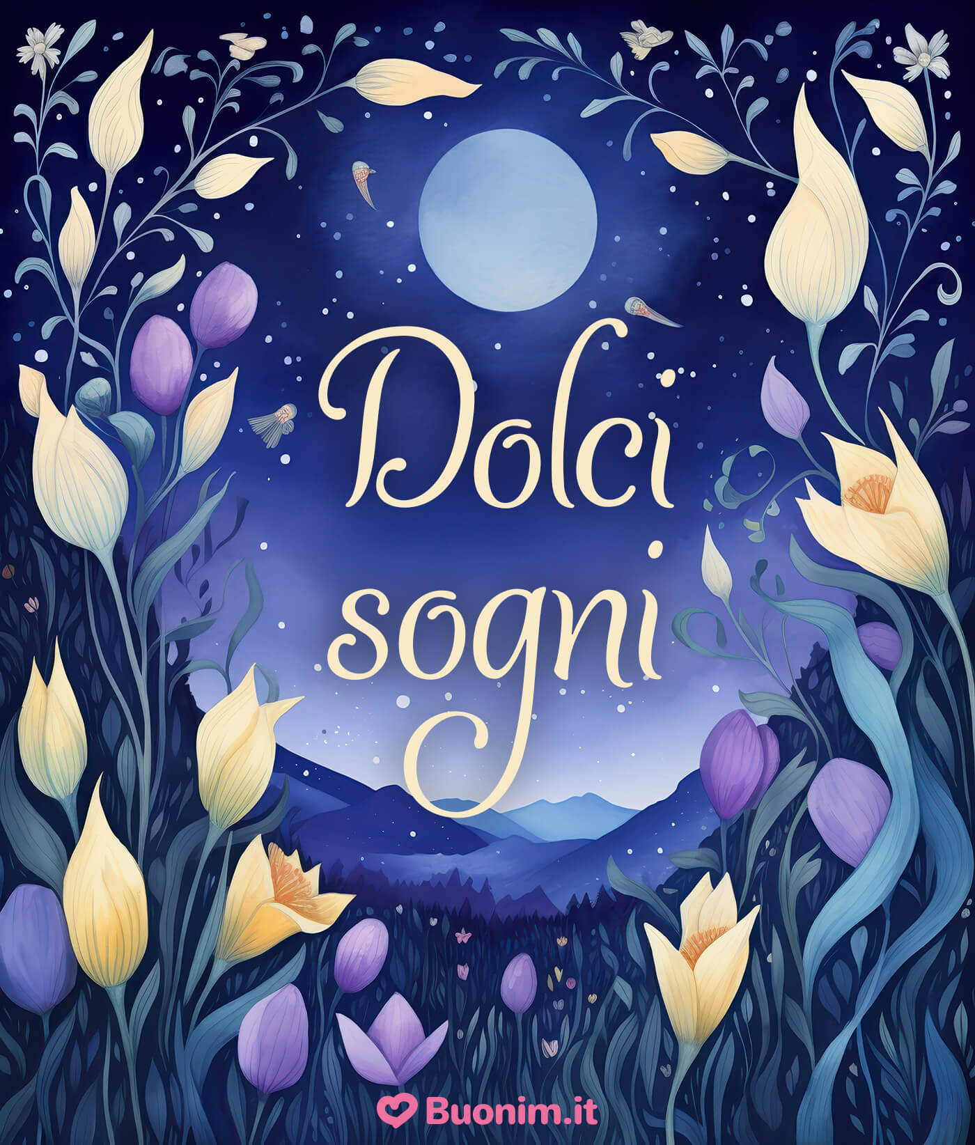 Dolci sogni, auguri e buonanotte con il cuore Immagini di buonanotte e sogni d’oro da scaricare per chi ami davvero