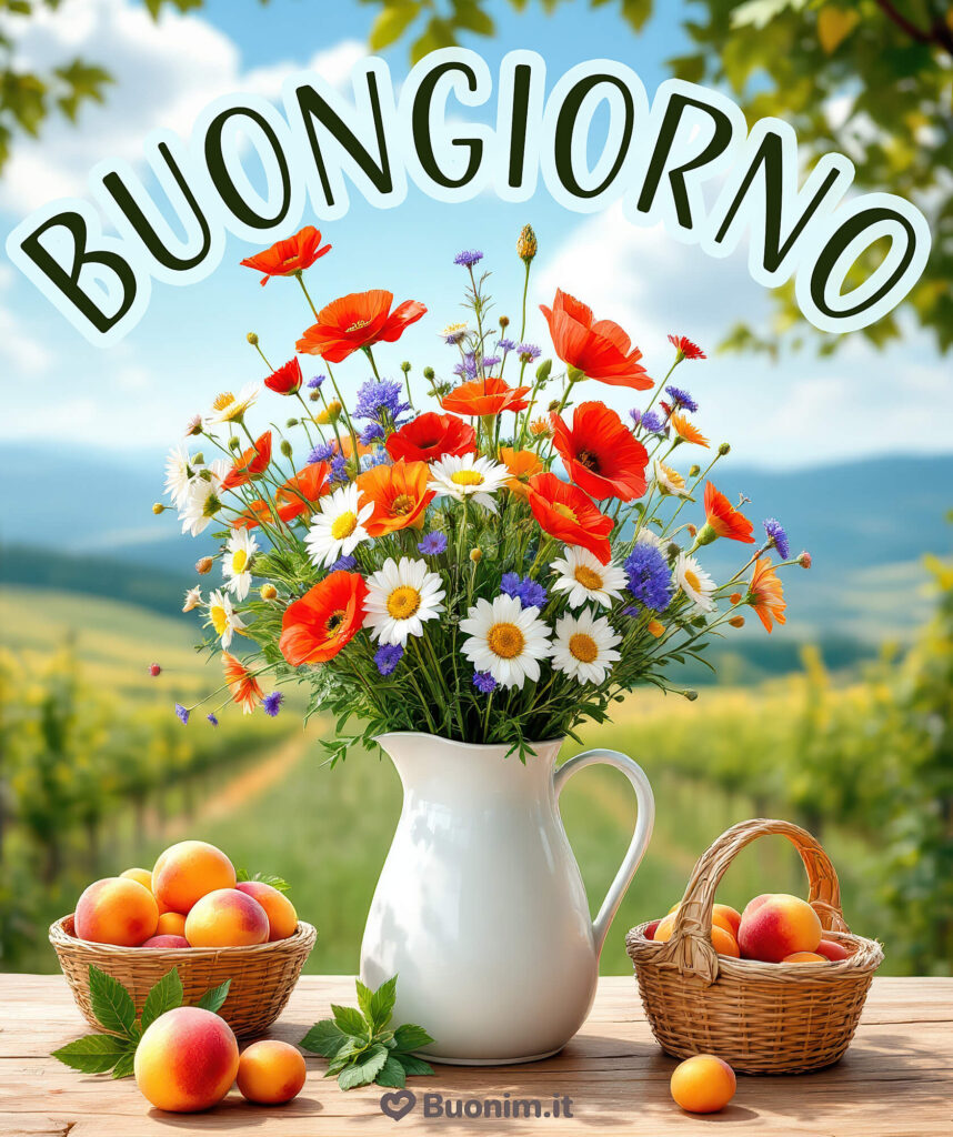 Immagini di buongiorno con i fiori per tutta la settimana per regalarti un sorriso e tanta serenità
