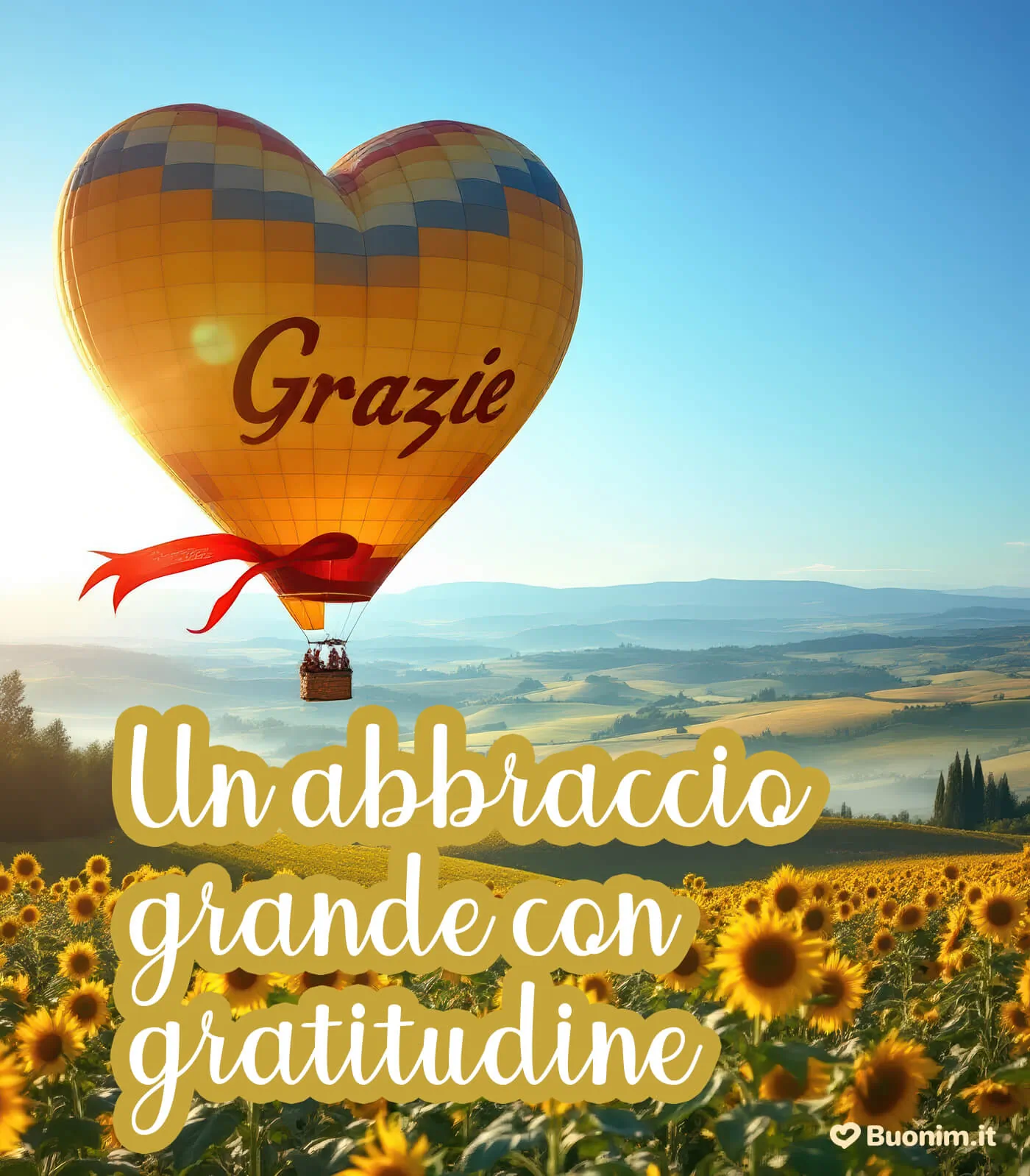 Un sorriso e un grazie speciale Immagini di grazie da condividere con chi ti ha pensato con affetto