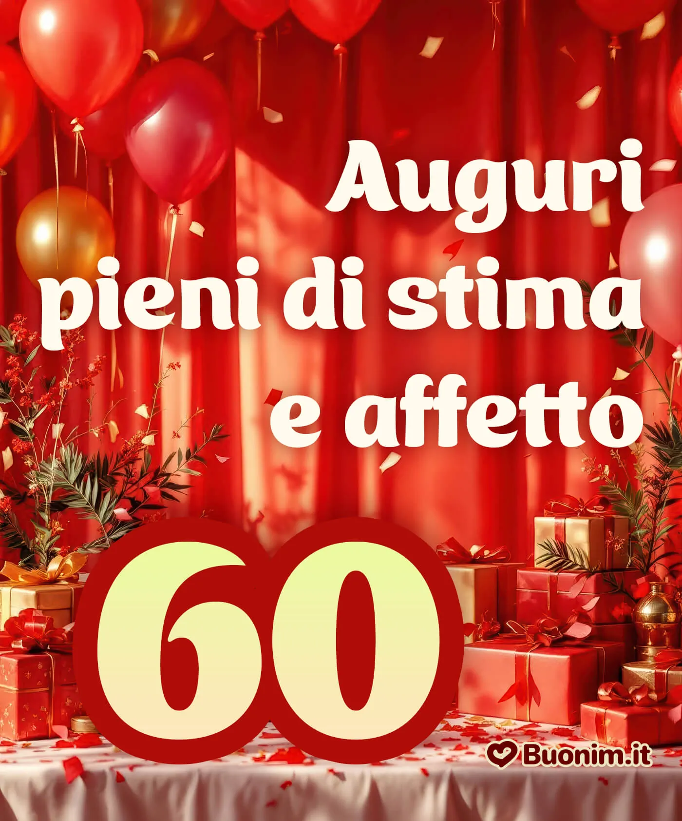 Immagini di torte per il 60° compleanno di un uomo da scaricare subito e inviare su WhatsApp