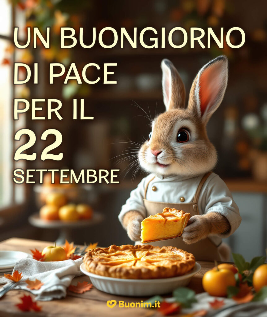 Immagini nuove di buongiorno 22 settembre per regalare sorrisi e serenità a chi ami