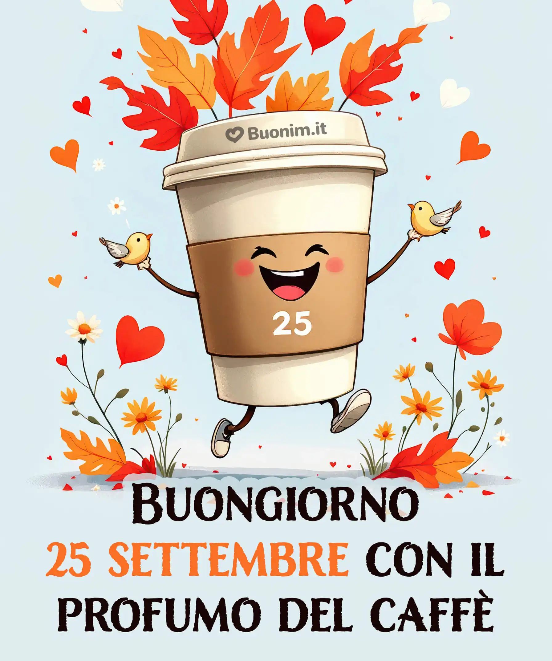 Immagini nuove di buongiorno 25 settembre da inviare a chi ami per regalare un sorriso sincero