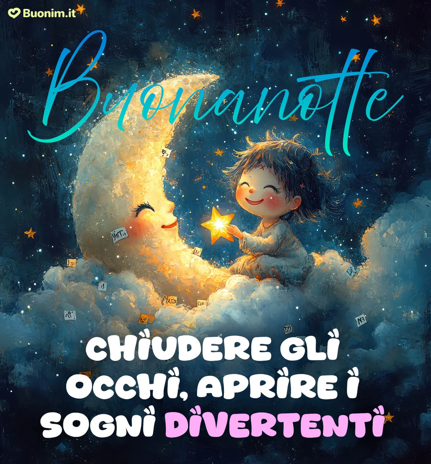 Immagini nuove e originali di buonanotte gratis per augurare un dolce riposo