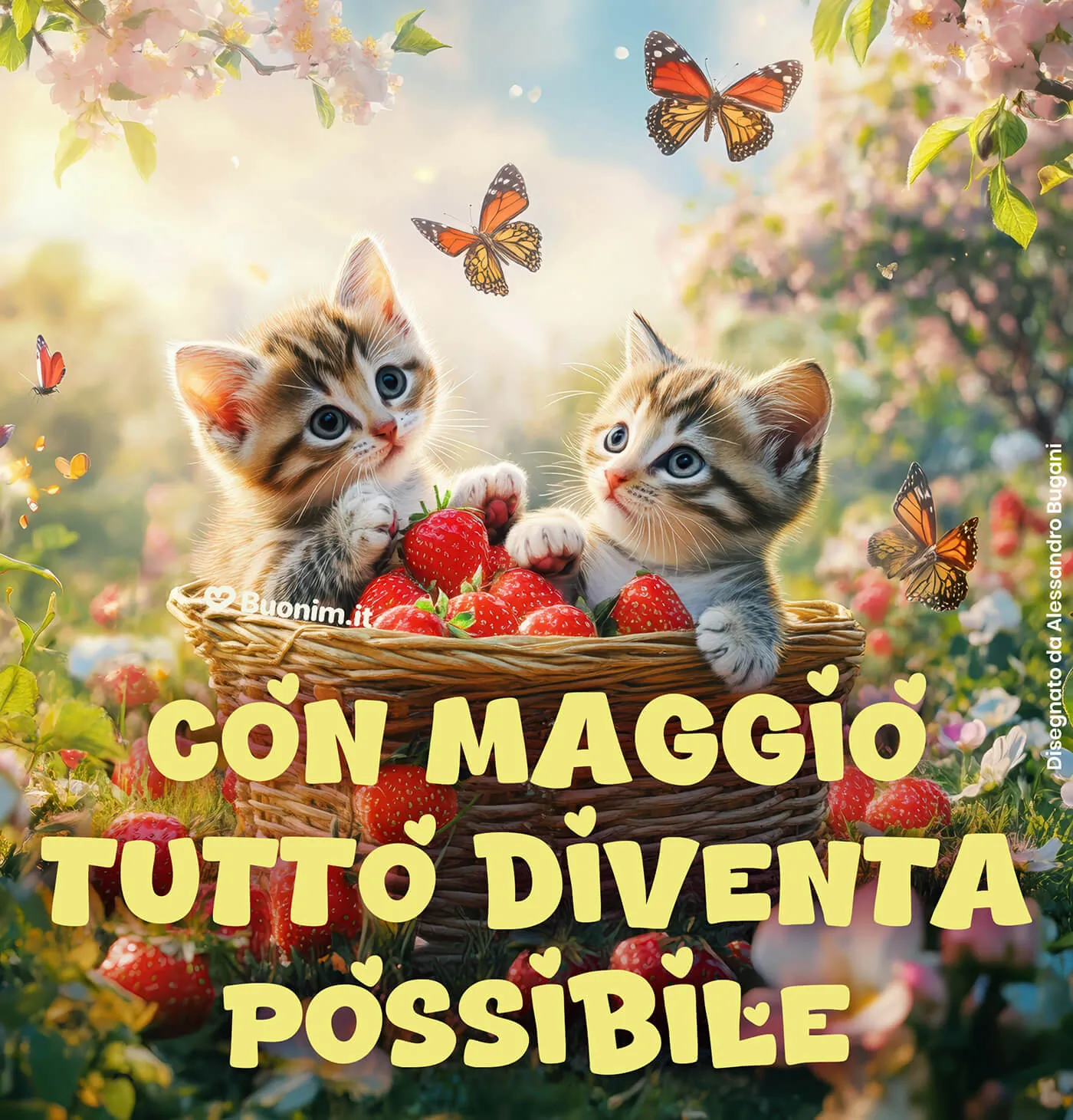 Immagini nuove per maggio da inviare su WhatsApp con un saluto semplice e sincero