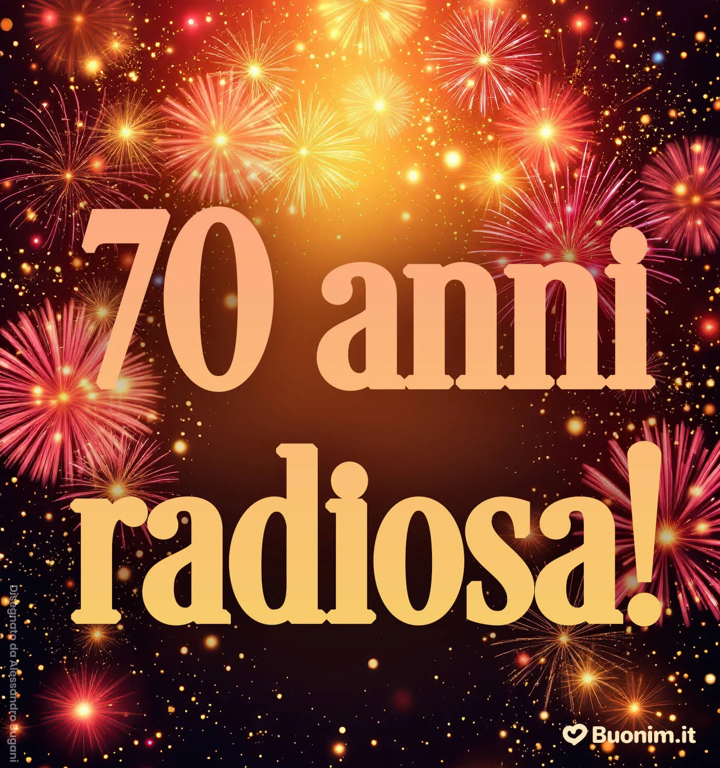Immagini spiritose per il compleanno di 70 anni da condividere con chi sa ridere col cuore