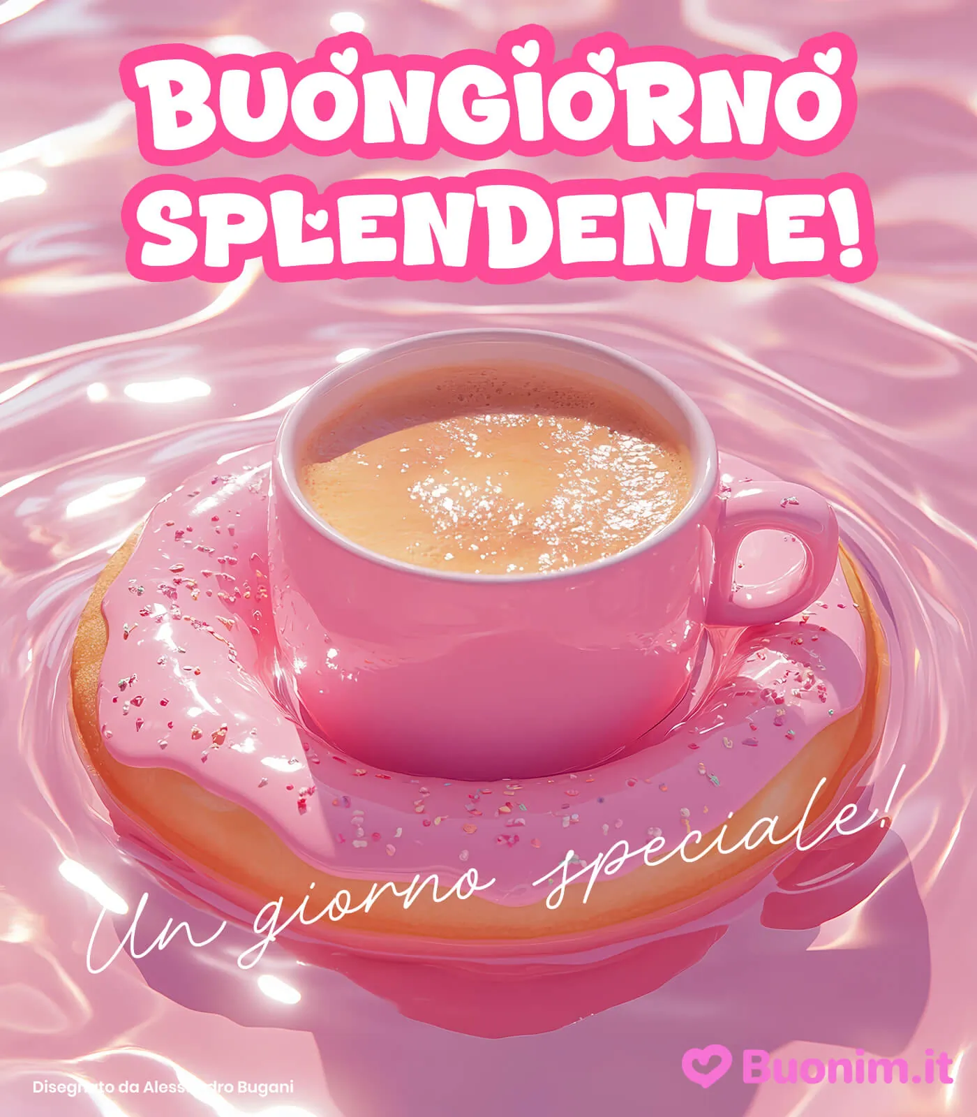 Inizia la giornata con qualcosa di divertente e una bella immagine di caffè