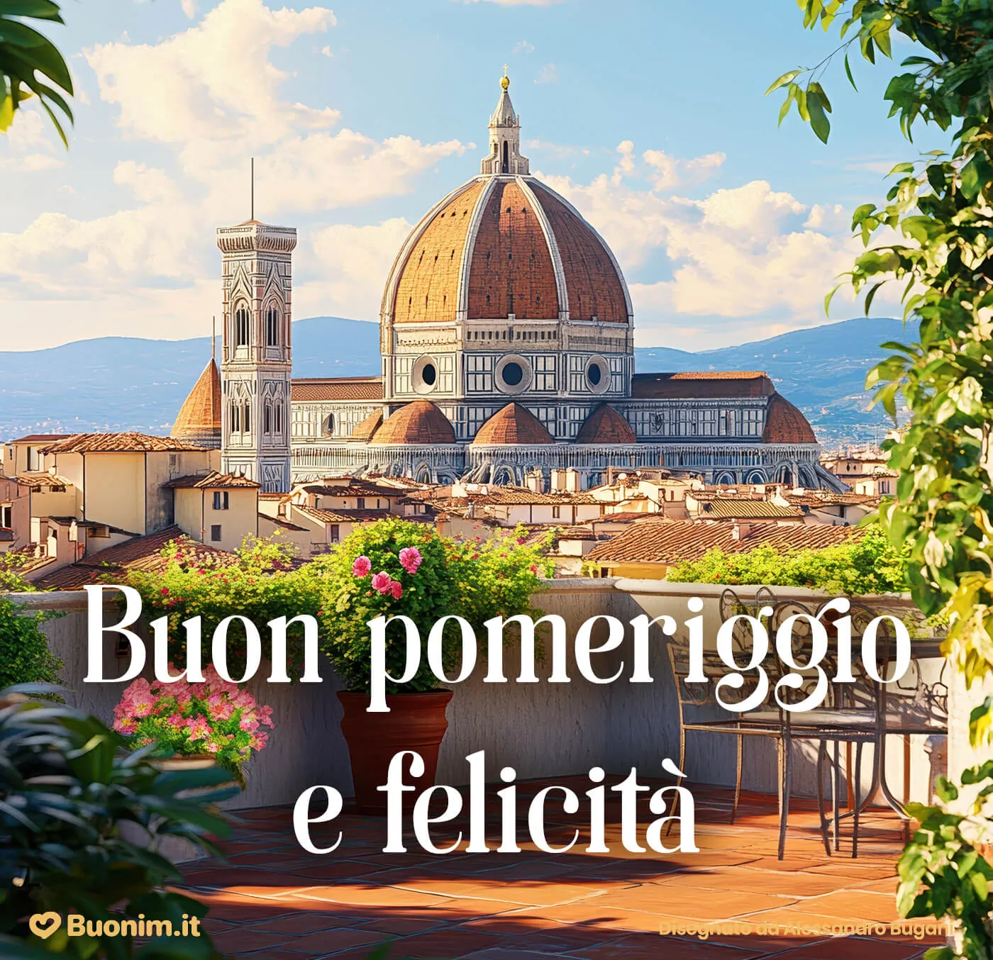 La nostra collezione di buon pomeriggio per WhatsApp ti permette di essere presente anche a distanza