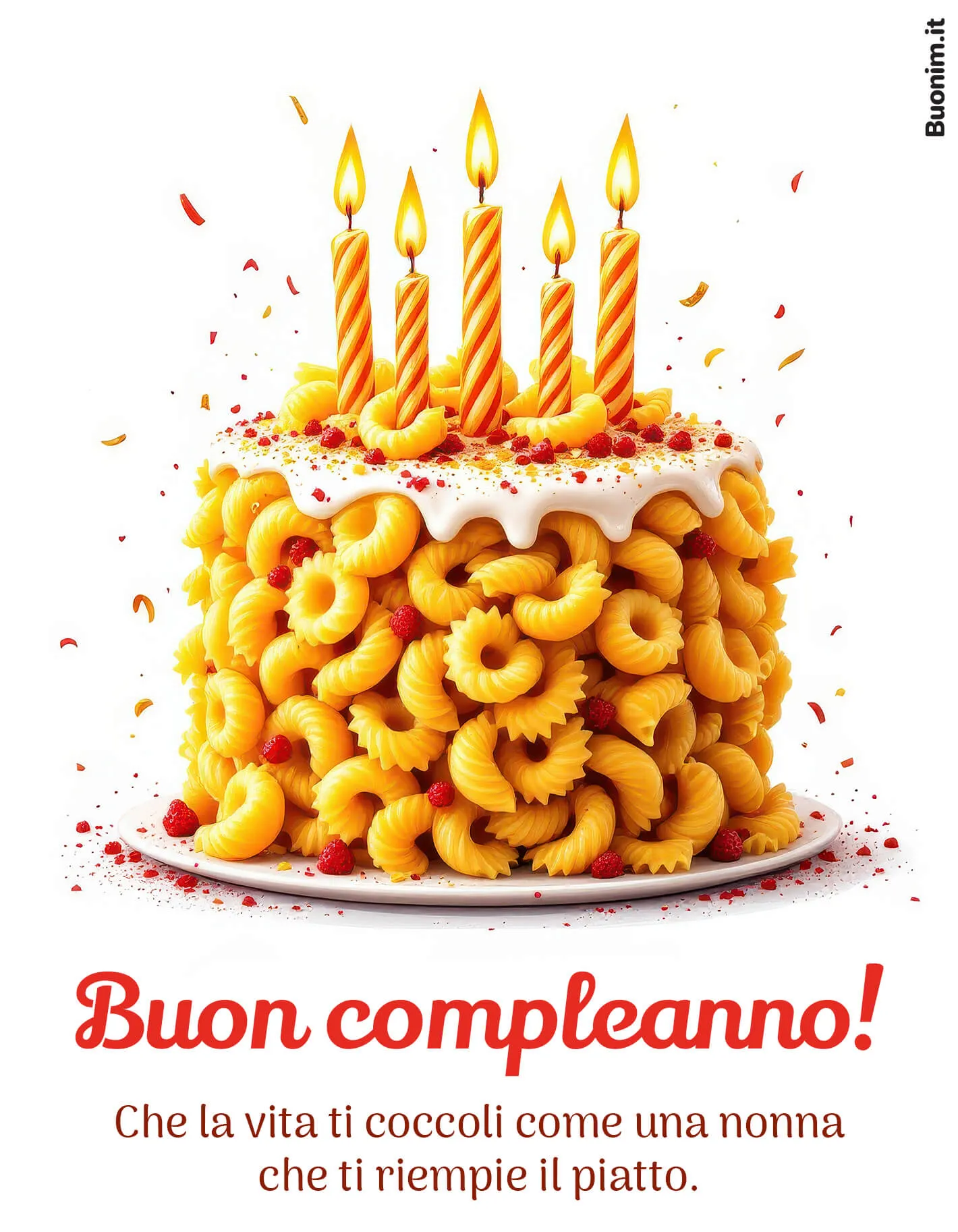 Con un tocco tenero e familiare, questa idea regala un augurio che sa di coccole e buonumore. Ideale per festeggiare con affetto sincero e far sentire una persona davvero speciale.