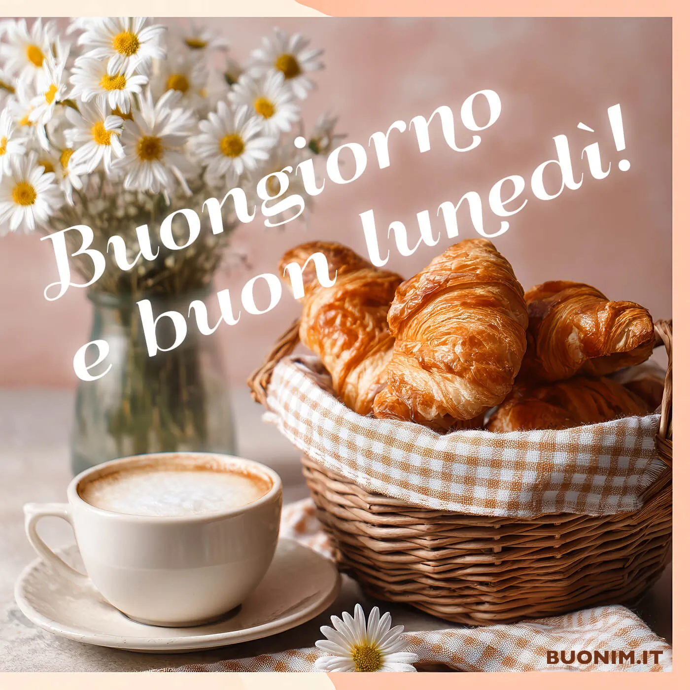 Lunedì bello buongiorno per iniziare col sorriso e un buon caffè
