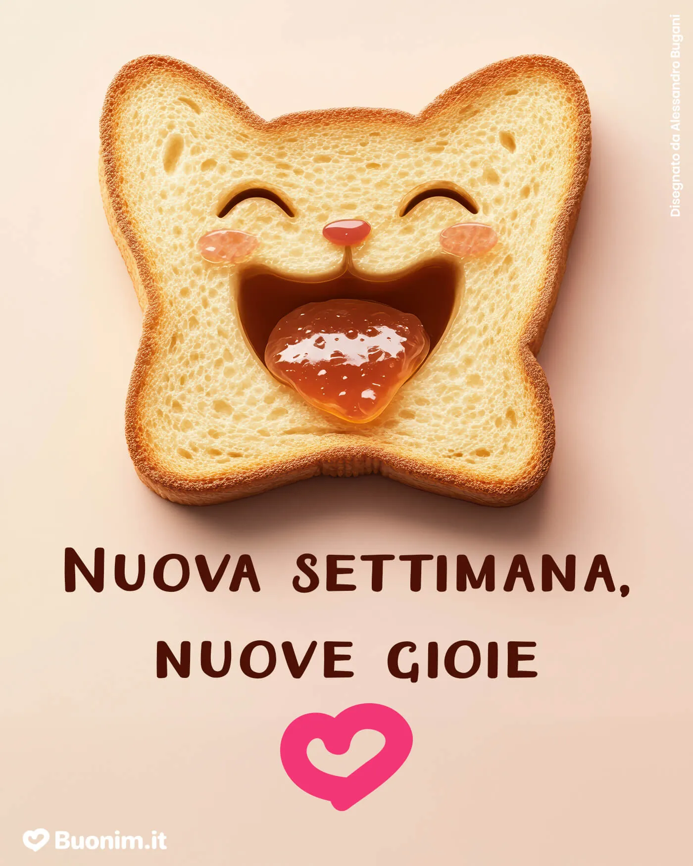 Che dolcezza oggi, ti mando un buongiorno pieno di allegria e piccole gioie. Ti auguro un lunedì brillante e leggero, da inviare a chi ha bisogno di un sorriso.