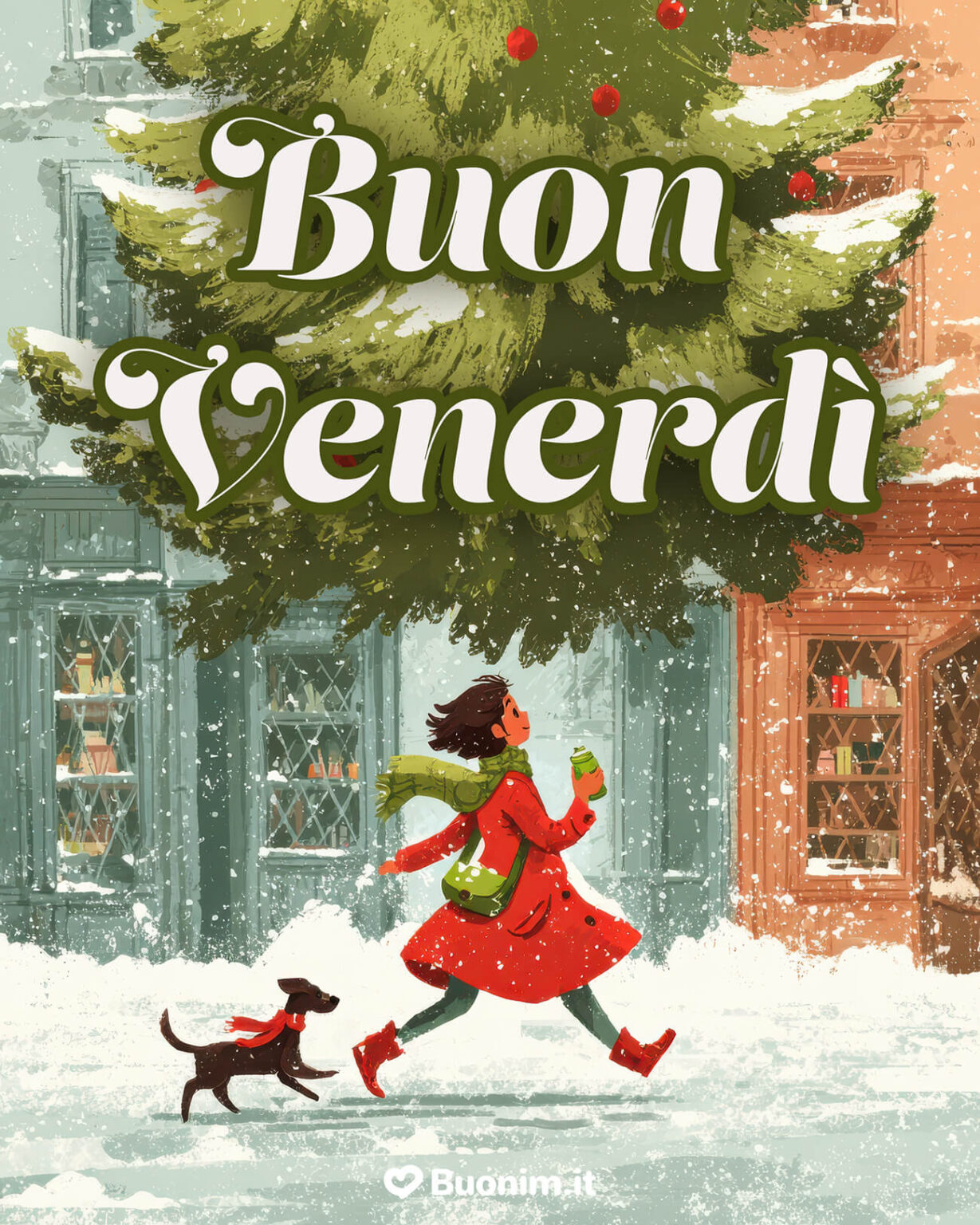 buon sabato invernale immagini nuove