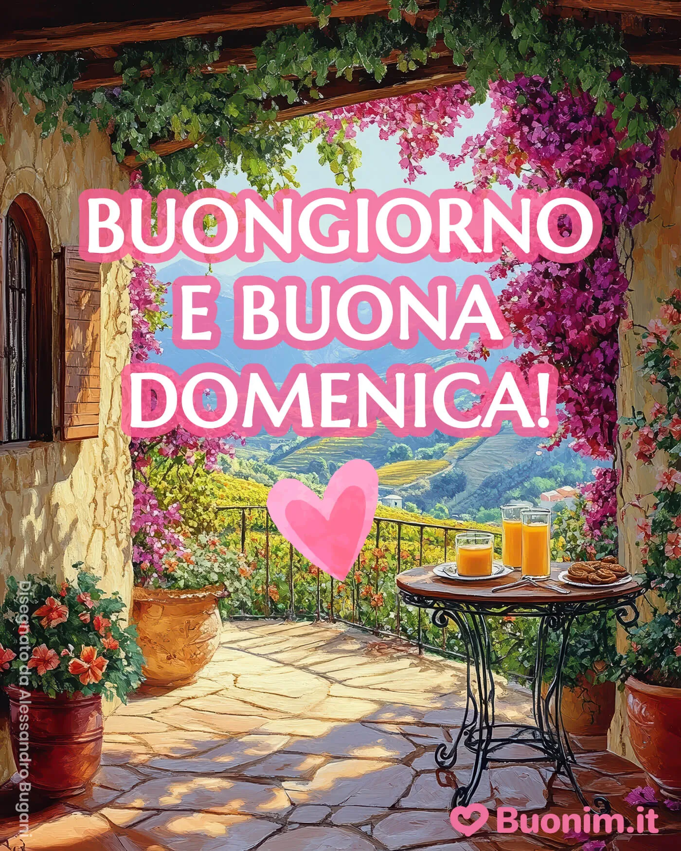 Raggi di sole bellissimi per un buongiorno e una buona domenica da inviare con amore