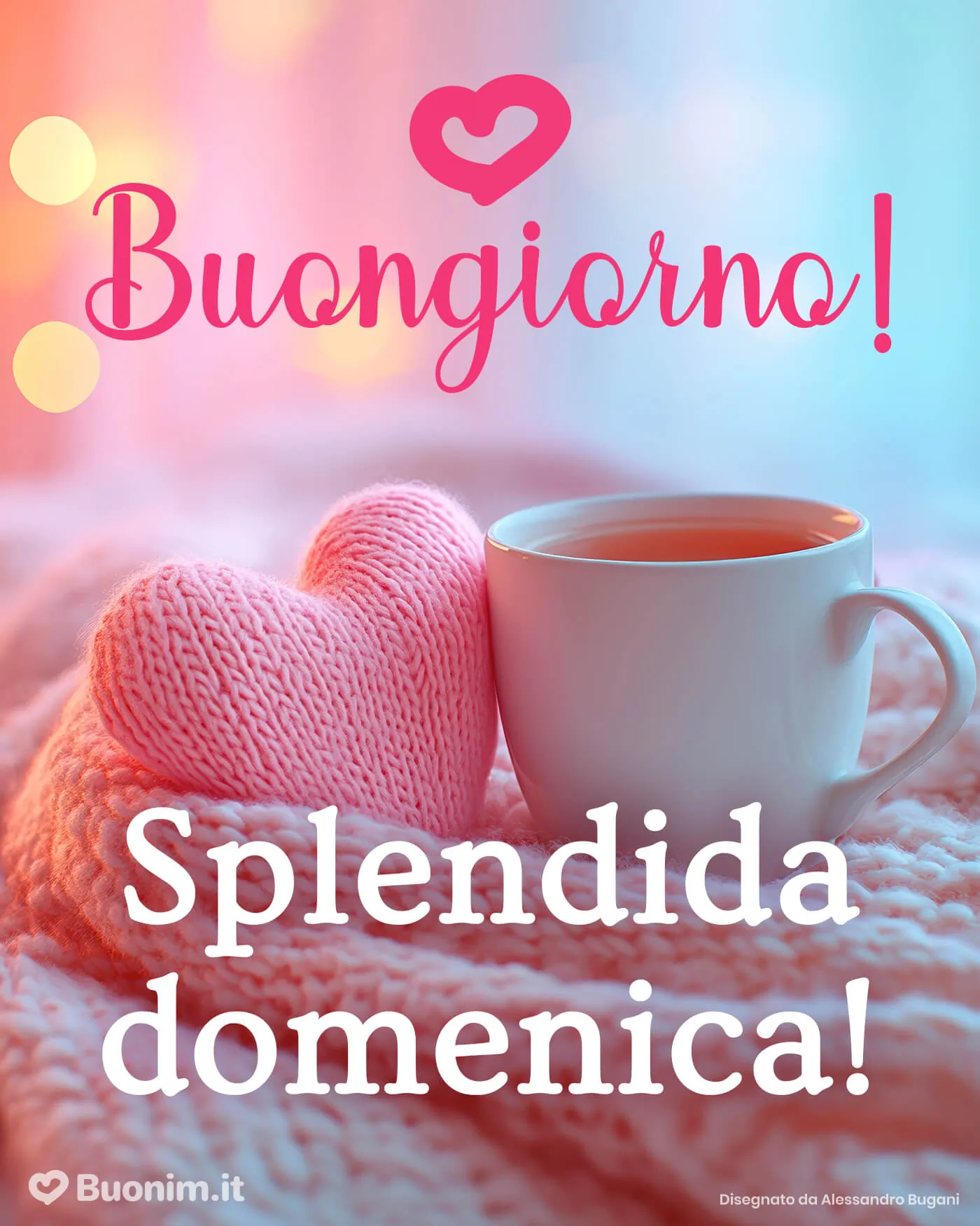Rendi speciale la tua domenica con un buongiorno speciale della domenica da inviare a chi ami