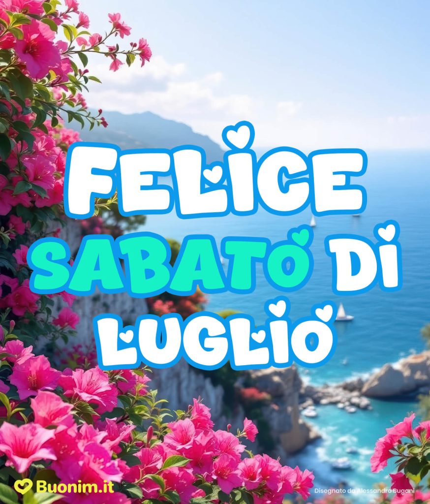 Sabato rilassante con immagini estive da condividere con chi ami, buona giornata