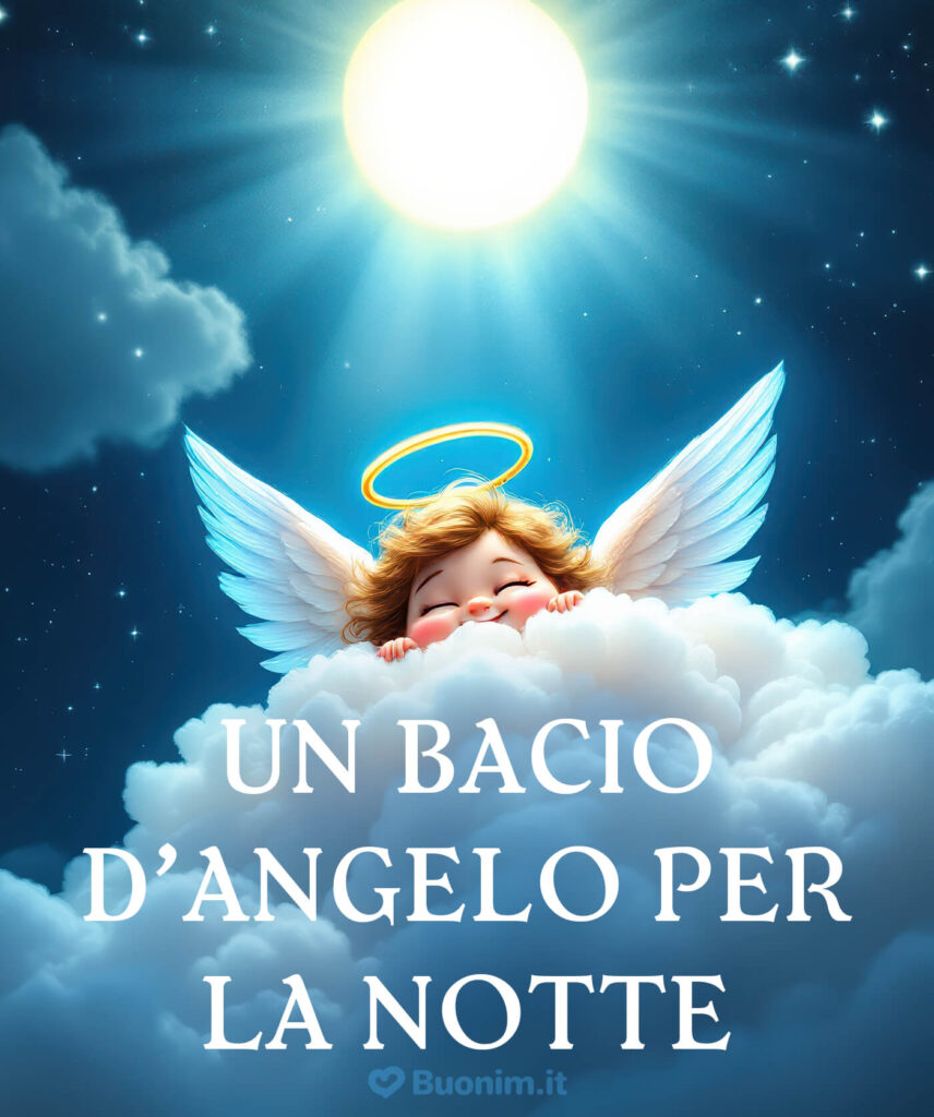 Saluti di buonanotte per regalare un sorriso e un abbraccione