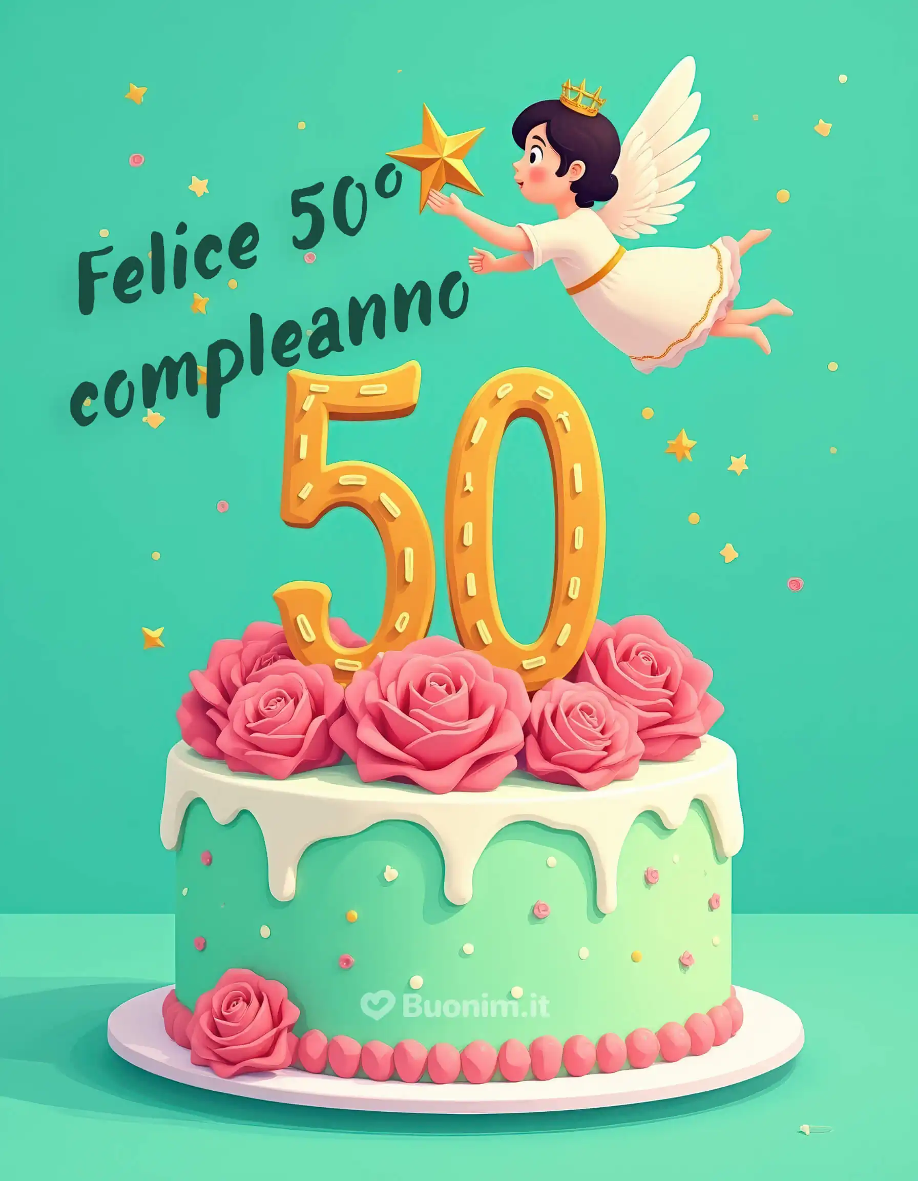Scarica bellissime immagini di auguri per i 50 anni e regala un sorriso a chi ami