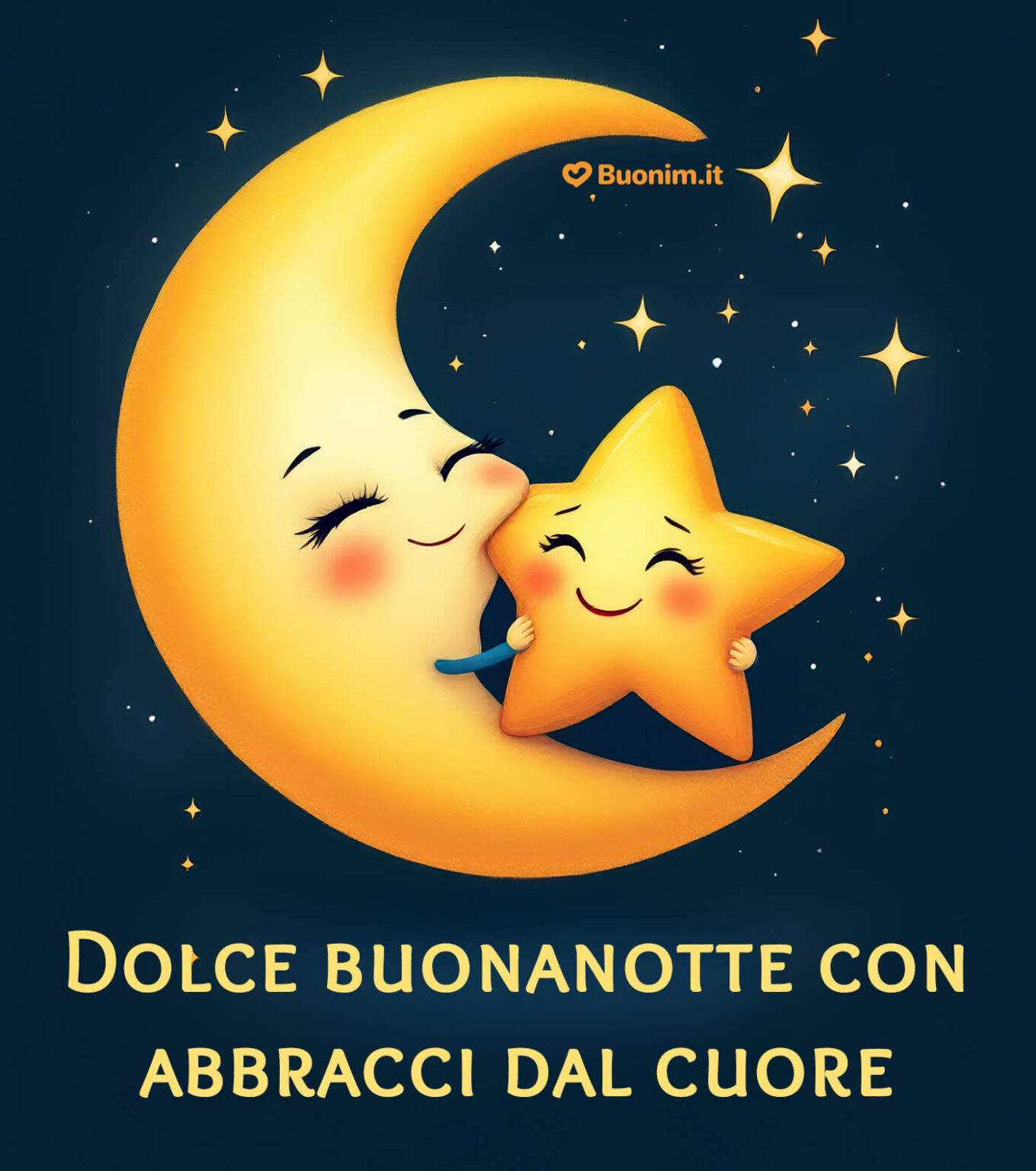 immagini-di-buonanotte-con-abbracci-affettuosi-e-dolcissimi-buonim