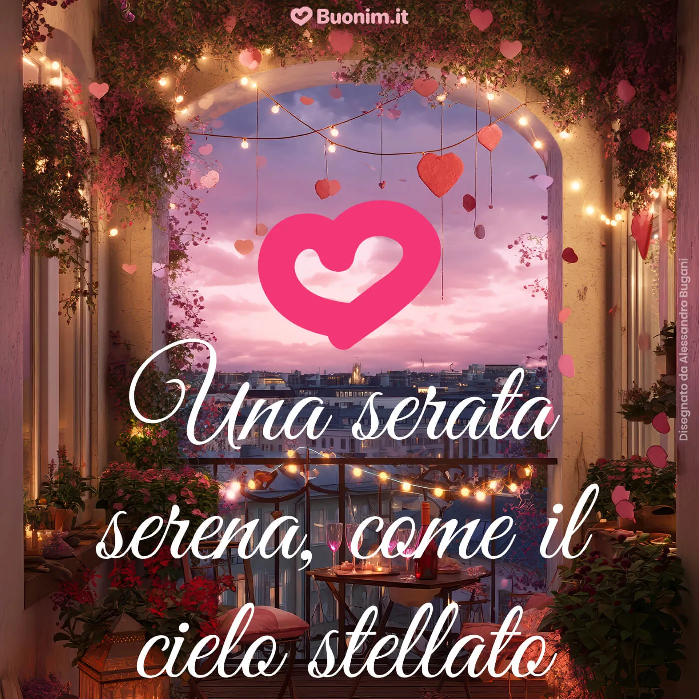 Scarica immagini di buona serata nuove e gratuite per salutare chi ami con un pensiero dolce