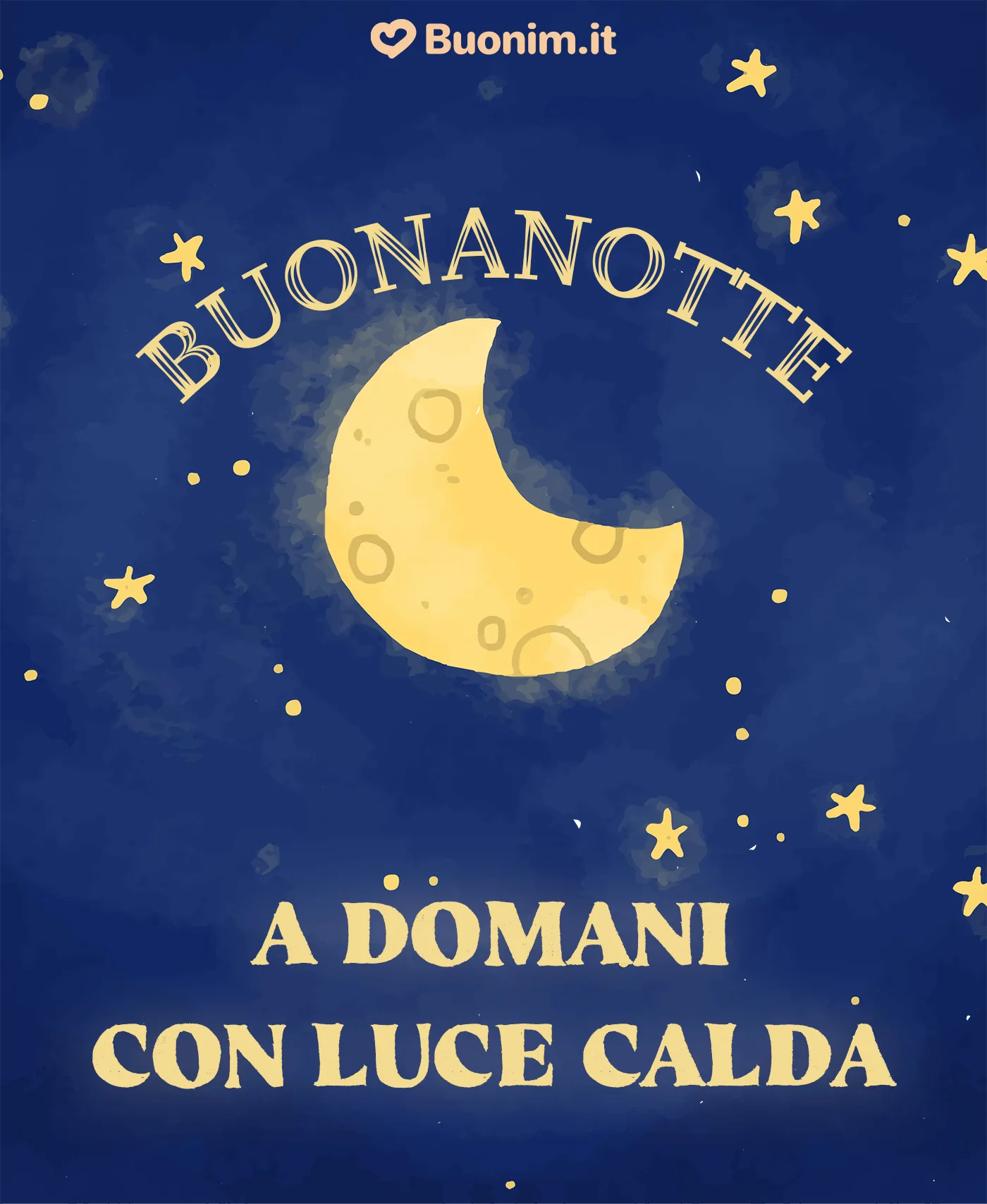 Scarica immagini di dolce notte per amici speciali e condividi un pensiero gentile prima di dormire