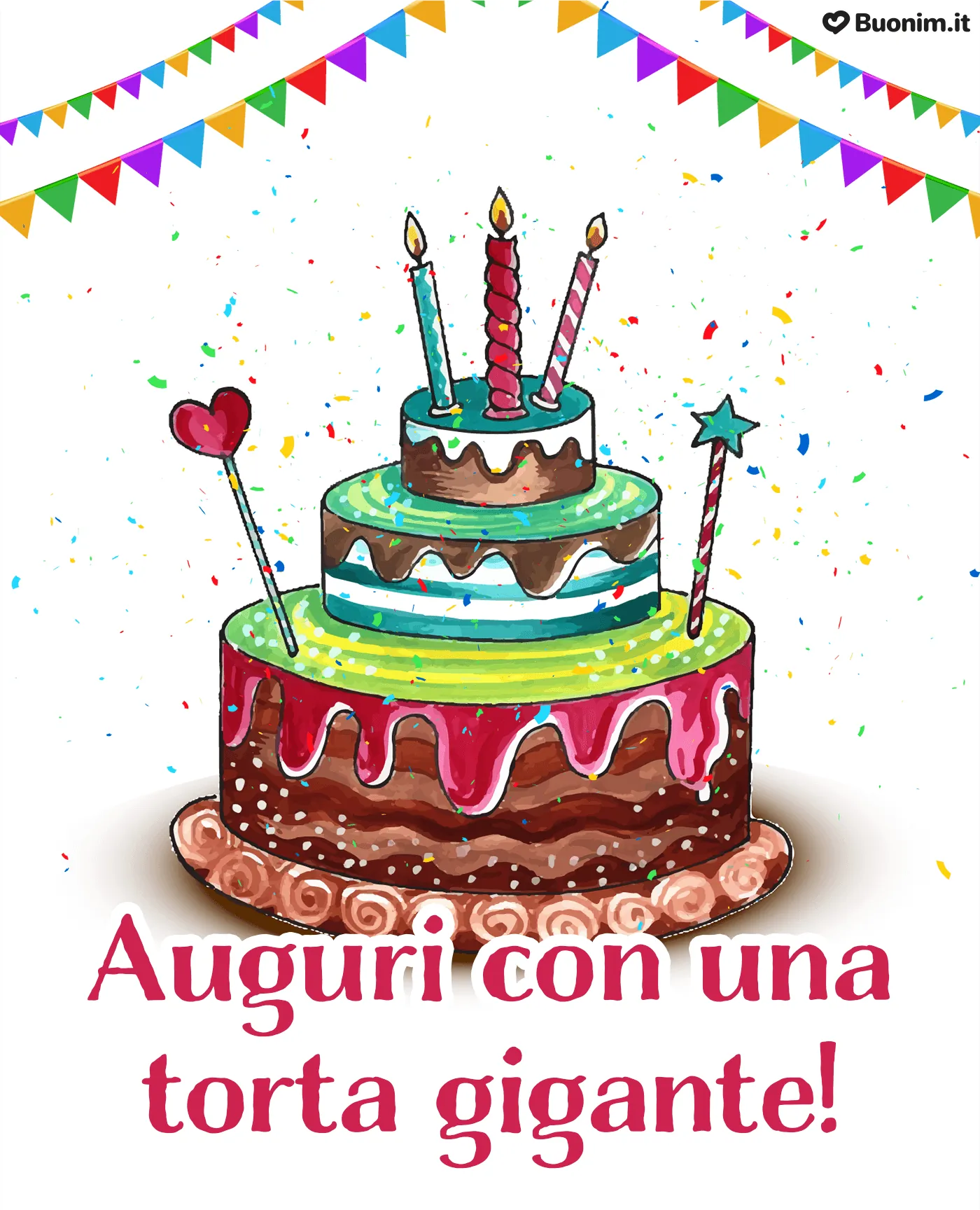 Scarica immagini di torte di buon compleanno per sorprendere chi ami con dolcezza e colore