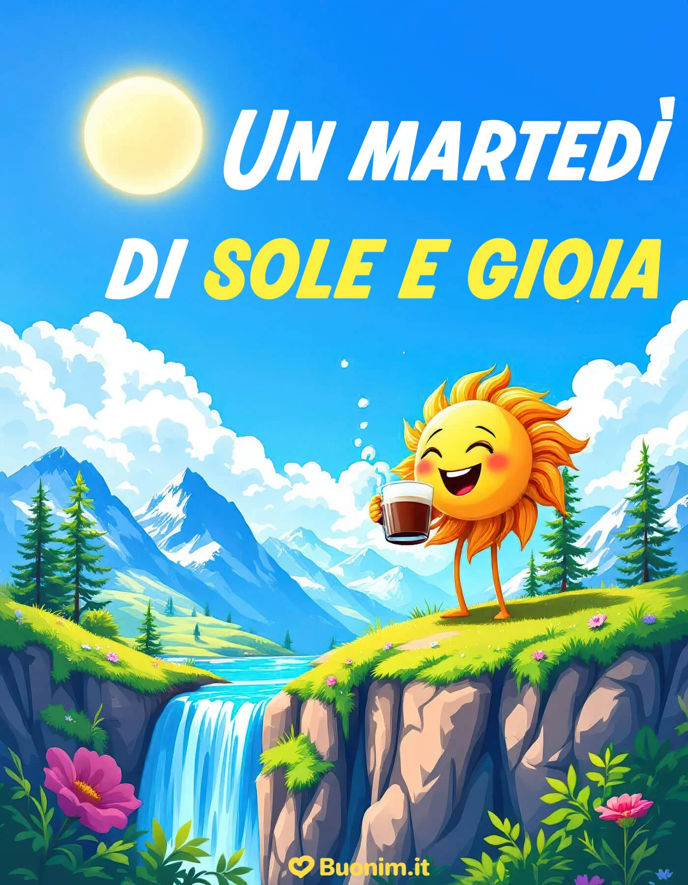 Scarica immagini nuove di buongiorno per il martedì gratis per WhatsApp per sorprendere chi vuoi bene