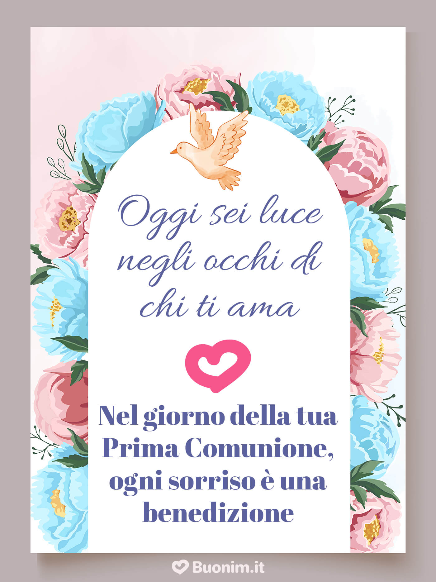 Frasi e auguri per la prima comunione per un momento unico Scarica immagini simpatiche con frasi per la prima comunione per fare sorridere chi ami