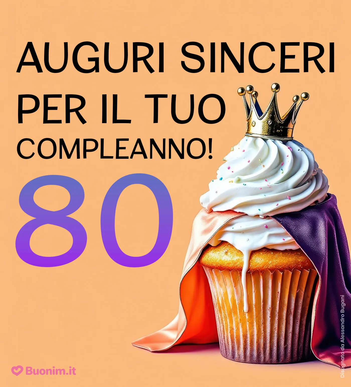 Scarica immagini spiritose e semplici per dire buon compleanno a un uomo speciale che compie ottant’anni