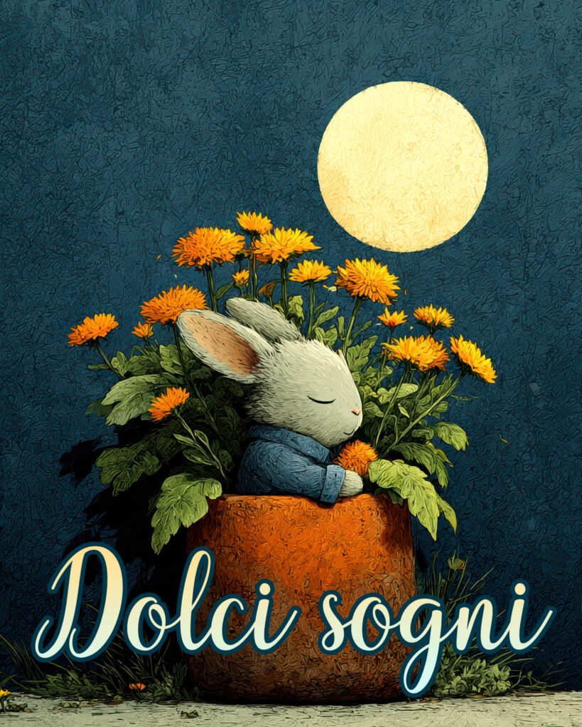 Scarica le immagini di dolci sogni per regalare un pensiero affettuoso prima di dormire