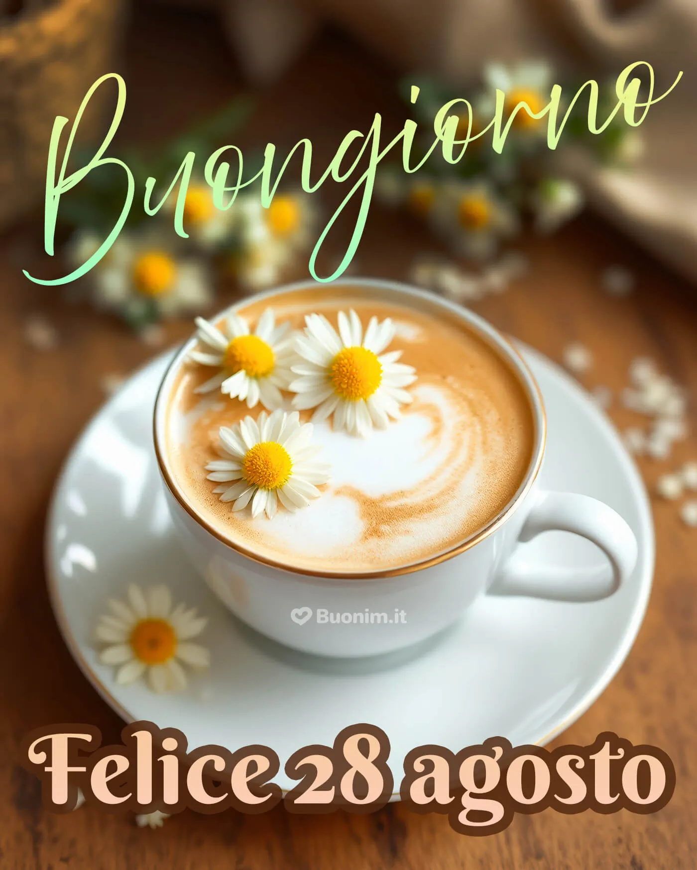 Scarica le più belle immagini di buongiorno 28 agosto per regalare un sorriso e tanta luce nel cuore