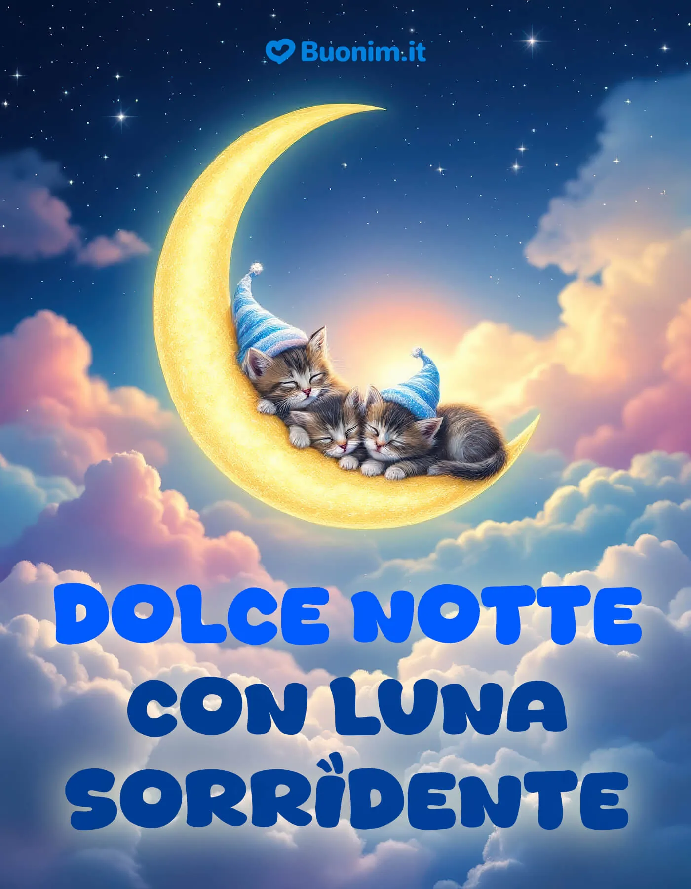Scarica ora una dolce notte con gattini teneri e sogni profumati