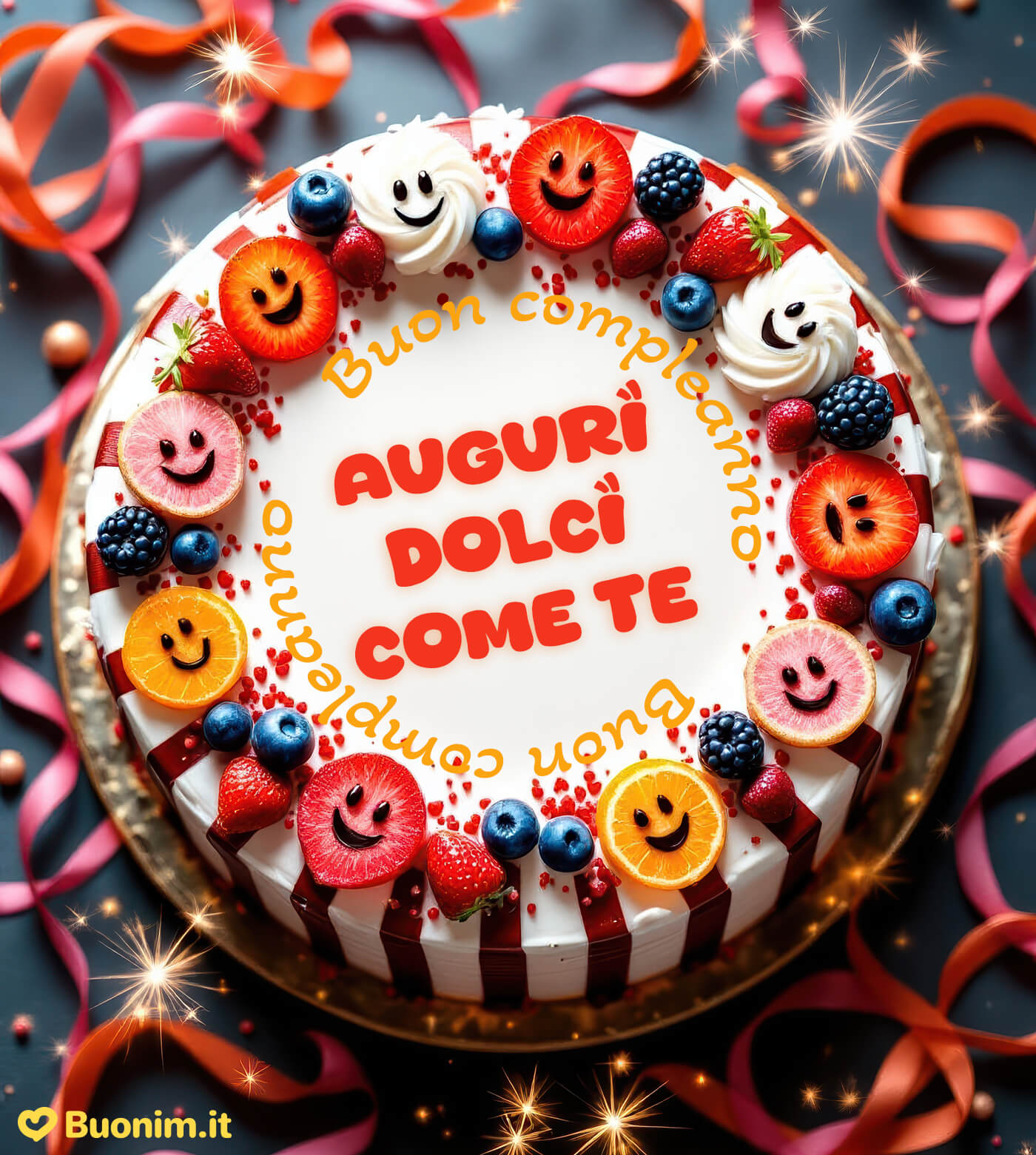 Immagine di torta di compleanno con frase di auguri per emozionare chi ami Scegli un'immagine spiritosa di torta di compleanno da inviare all'amico più simpatico