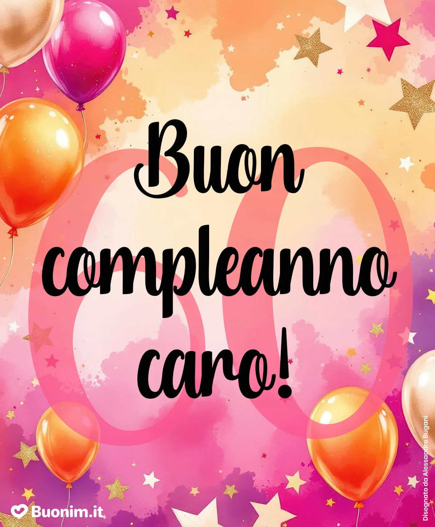 Su Buonim ci sono idee originali per biglietti di compleanno da condividere con chi compie sessant’anni