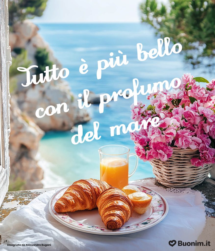 Su Buonim trovi gratis le più belle immagini per le tue ferie estive, da inviare a chi pensi ogni giorno