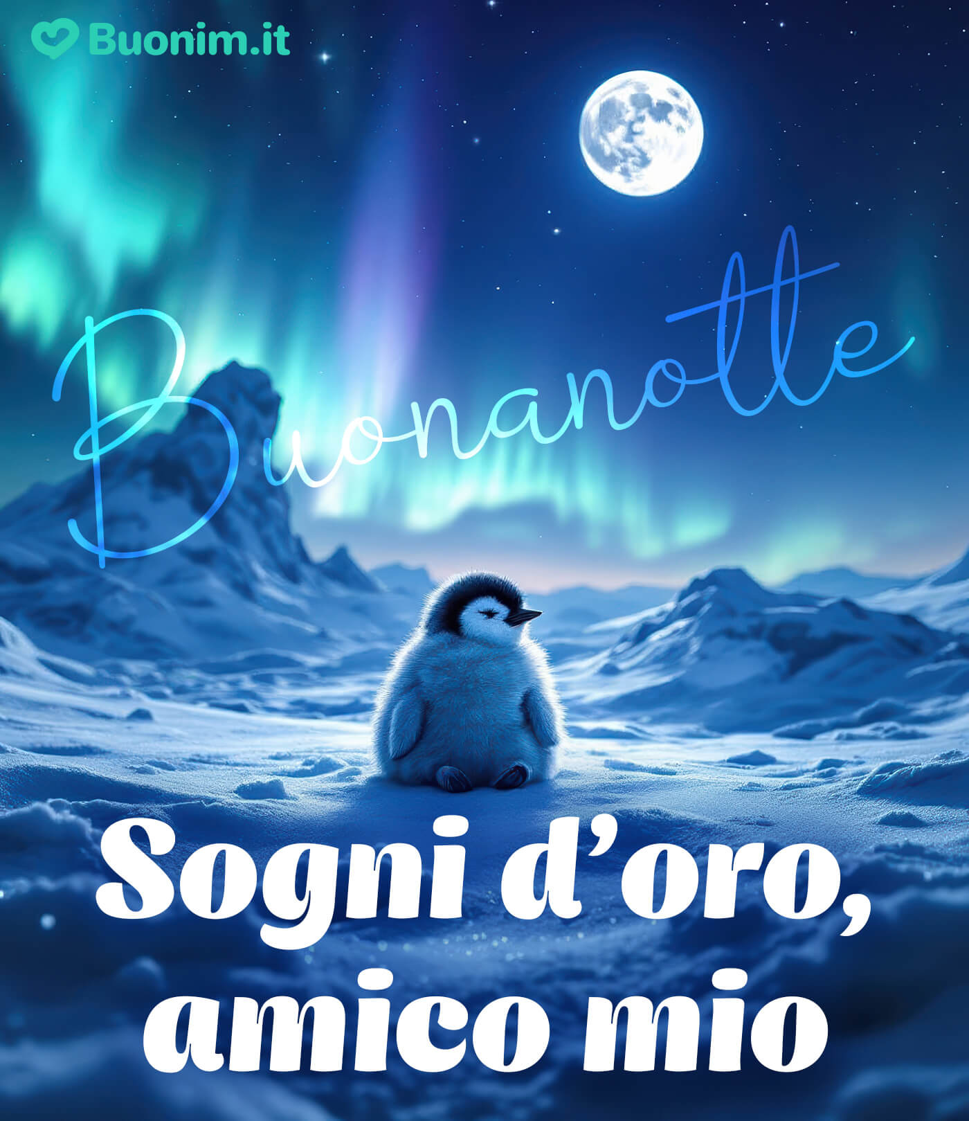 Immagine nuova di buonanotte per amici carissimi da inviare a domani Su Buonim trovi immagini di buonanotte per il mio amico da inviare con il cuore