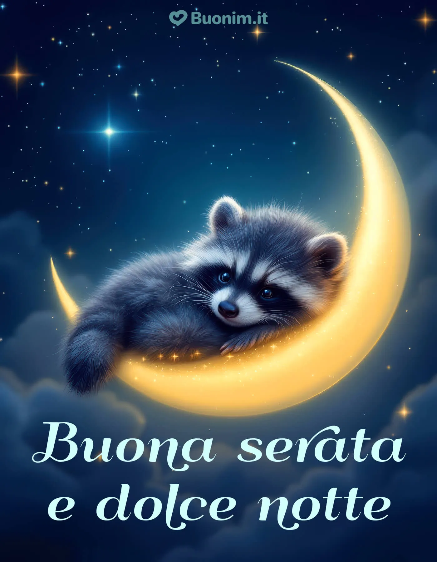 Su Buonim trovi immagini nuove di dolce notte con pensieri nascosti e magia della sera
