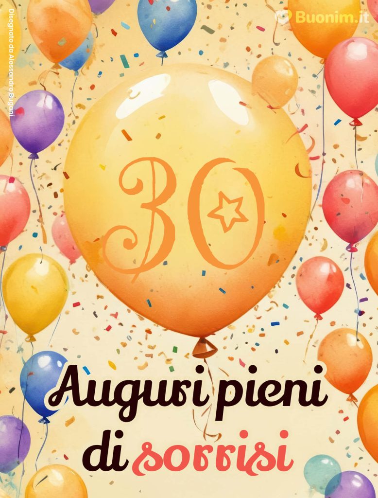 Tanti auguri per una donna che compie 30 anni oggi con stile e gioia
