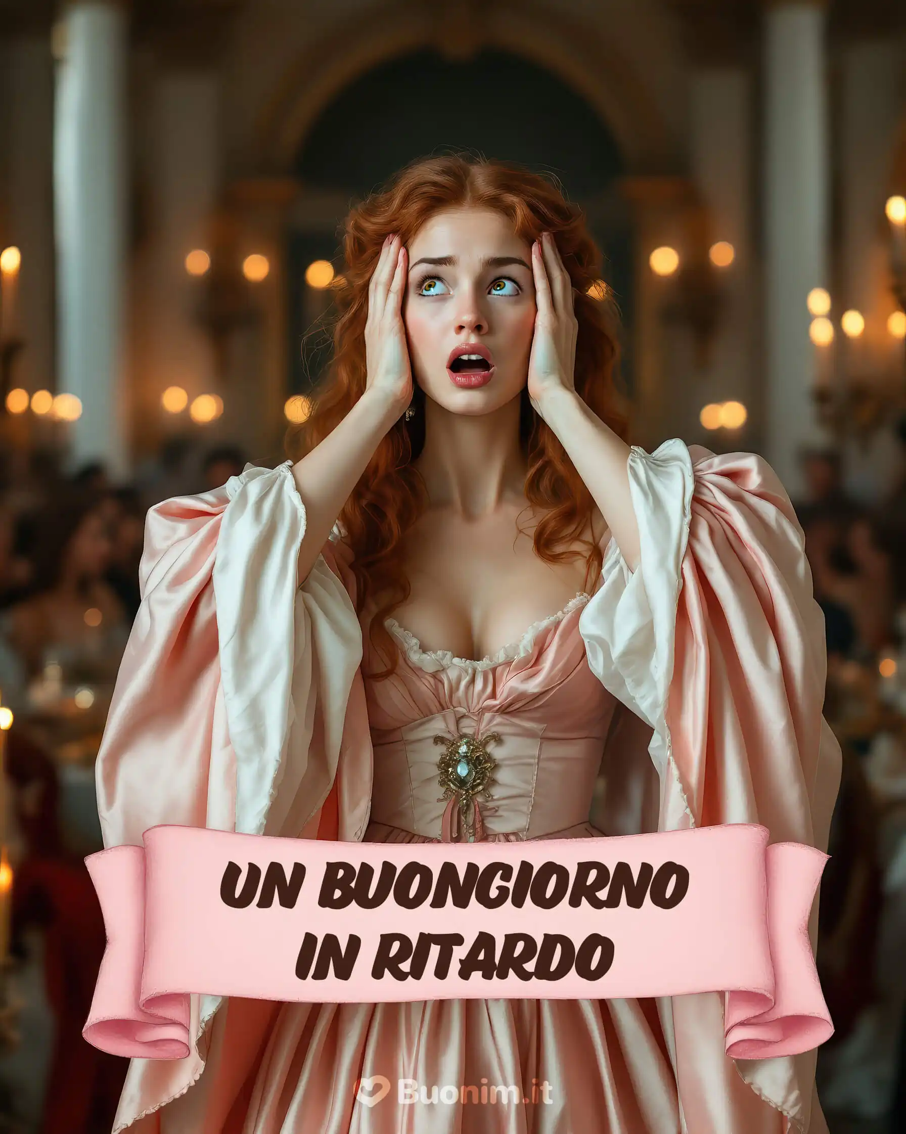 Buongiorno in ritardo ma con tanto affetto Tra un sospiro e una risata arriva il mio saluto dolce per augurarti una giornata luminosa e serena anche se non è più mattina