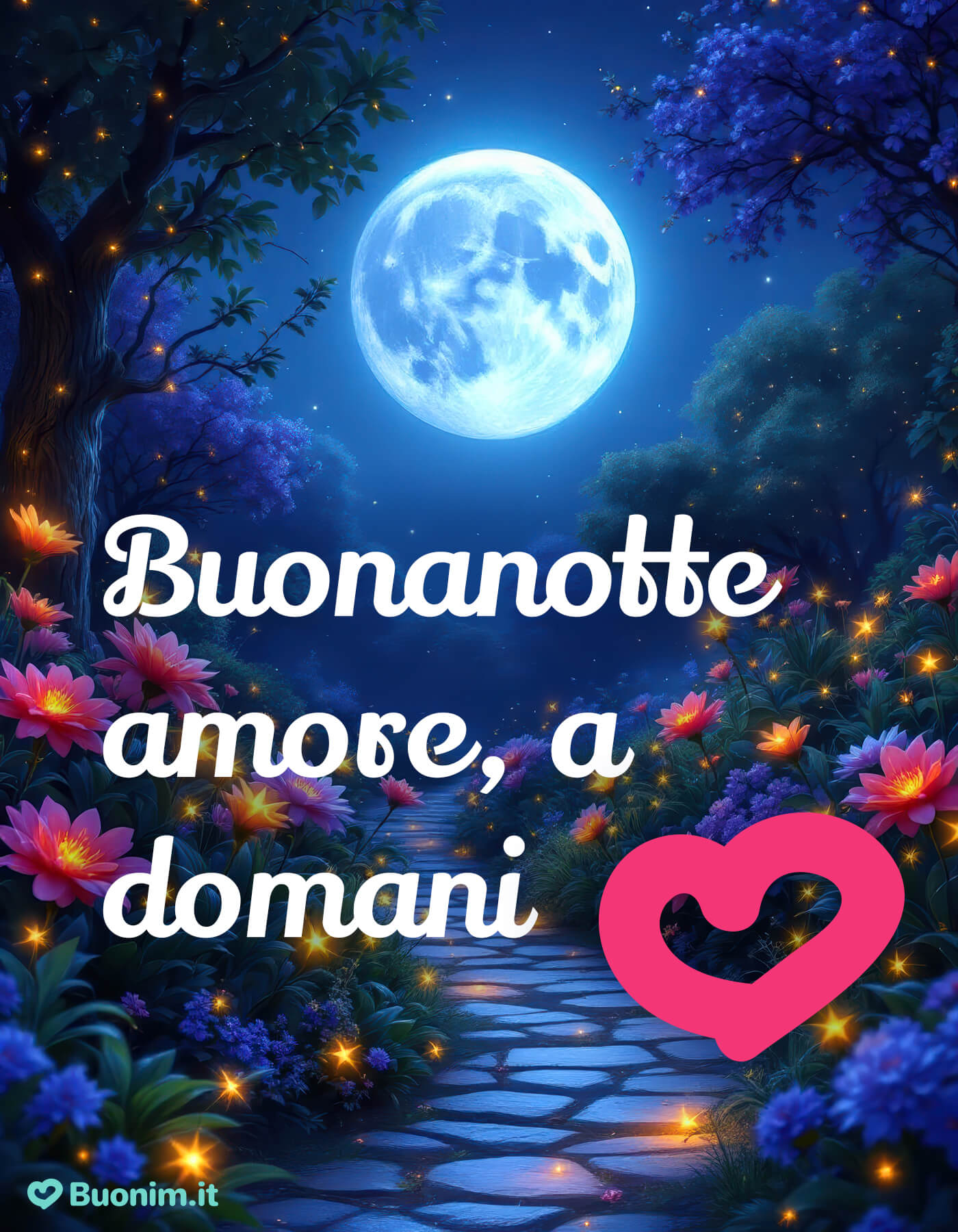 Buonanotte per WhatsApp con immagini dolci d’amore Trova immagini dolci con cuori e parole d’amore per una buonanotte perfetta