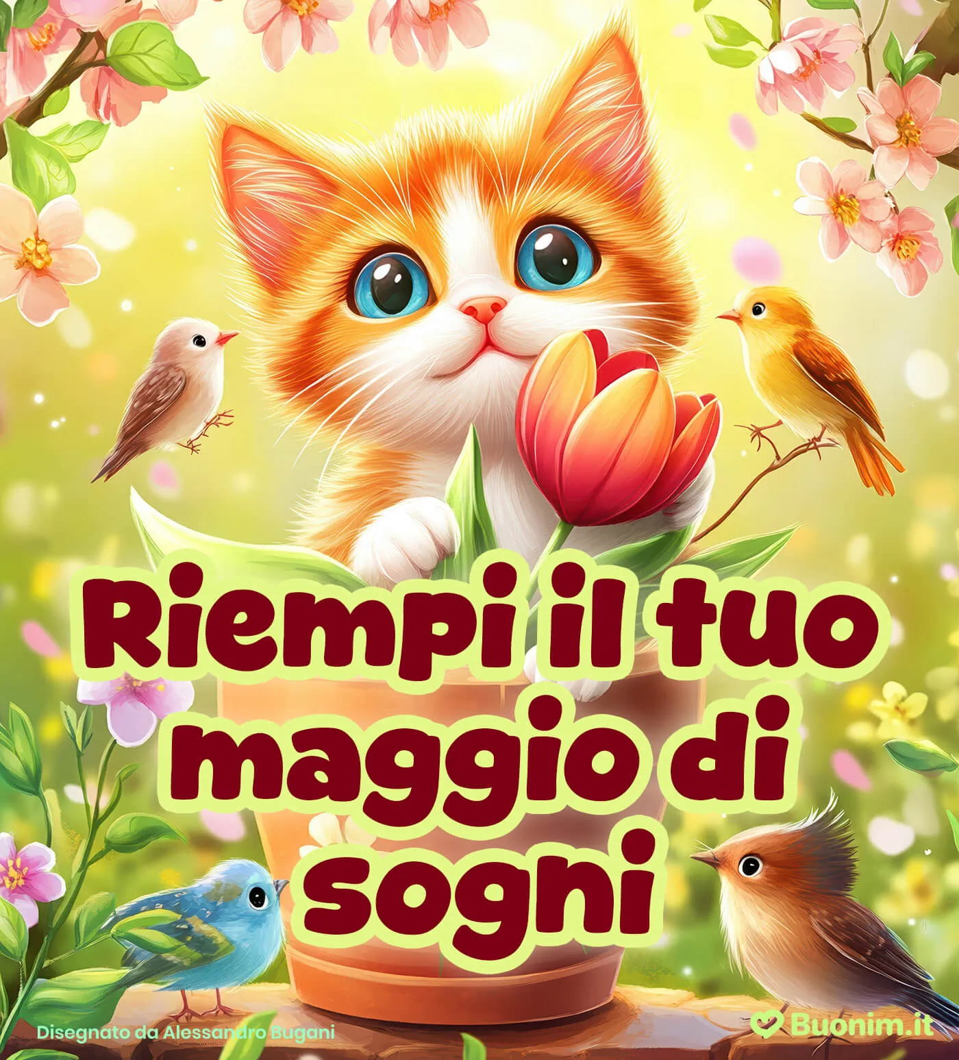 Trova immagini mese di maggio con belle frasi per inviare un sorriso a chi ami