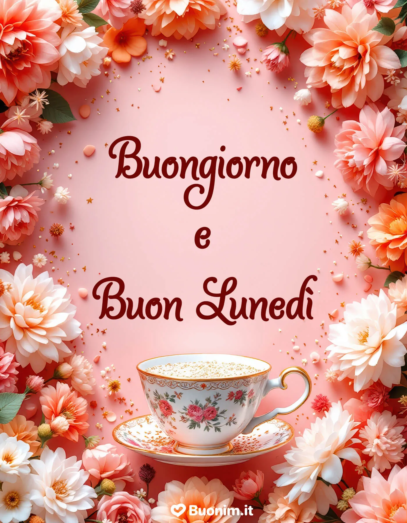 Un affettuoso e felice buongiorno e buon lunedì per chi ha bisogno di dolcezza