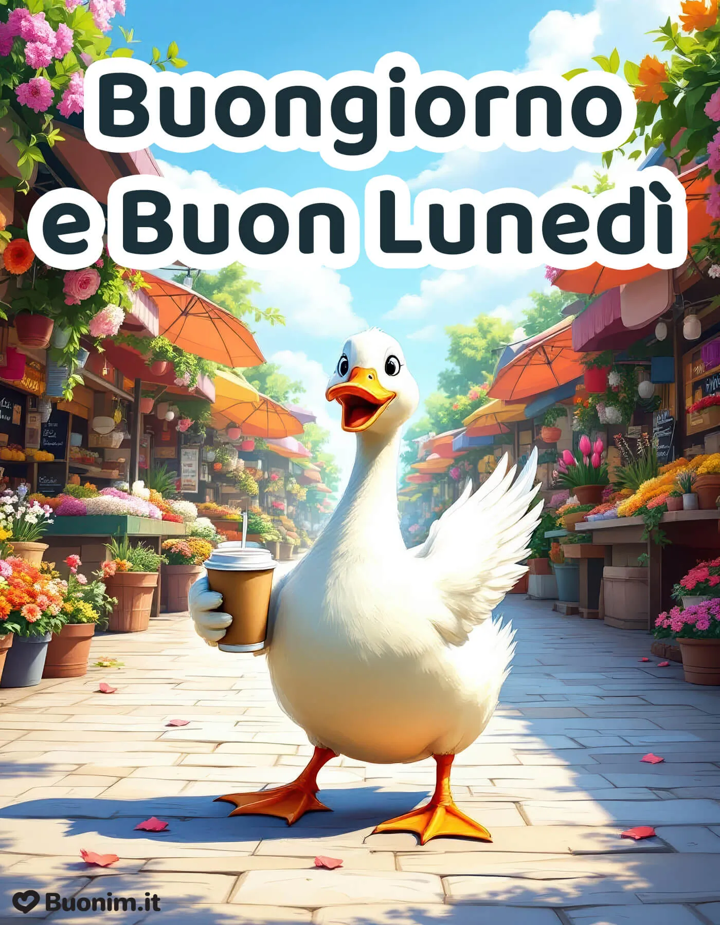 Un bel lunedì si riconosce dal primo buongiorno