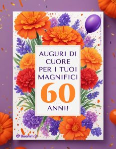 Striscione Per 60° Compleanno "Awesome Since 1960" – Decorazione Oro Pronto All'uso Per Feste Di 60 Anni