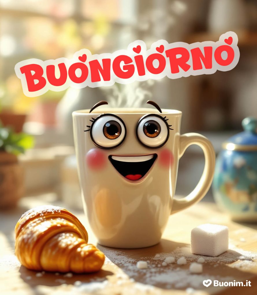 Un buongiorno divertente per il lunedì, per augurare una settimana piena di energia