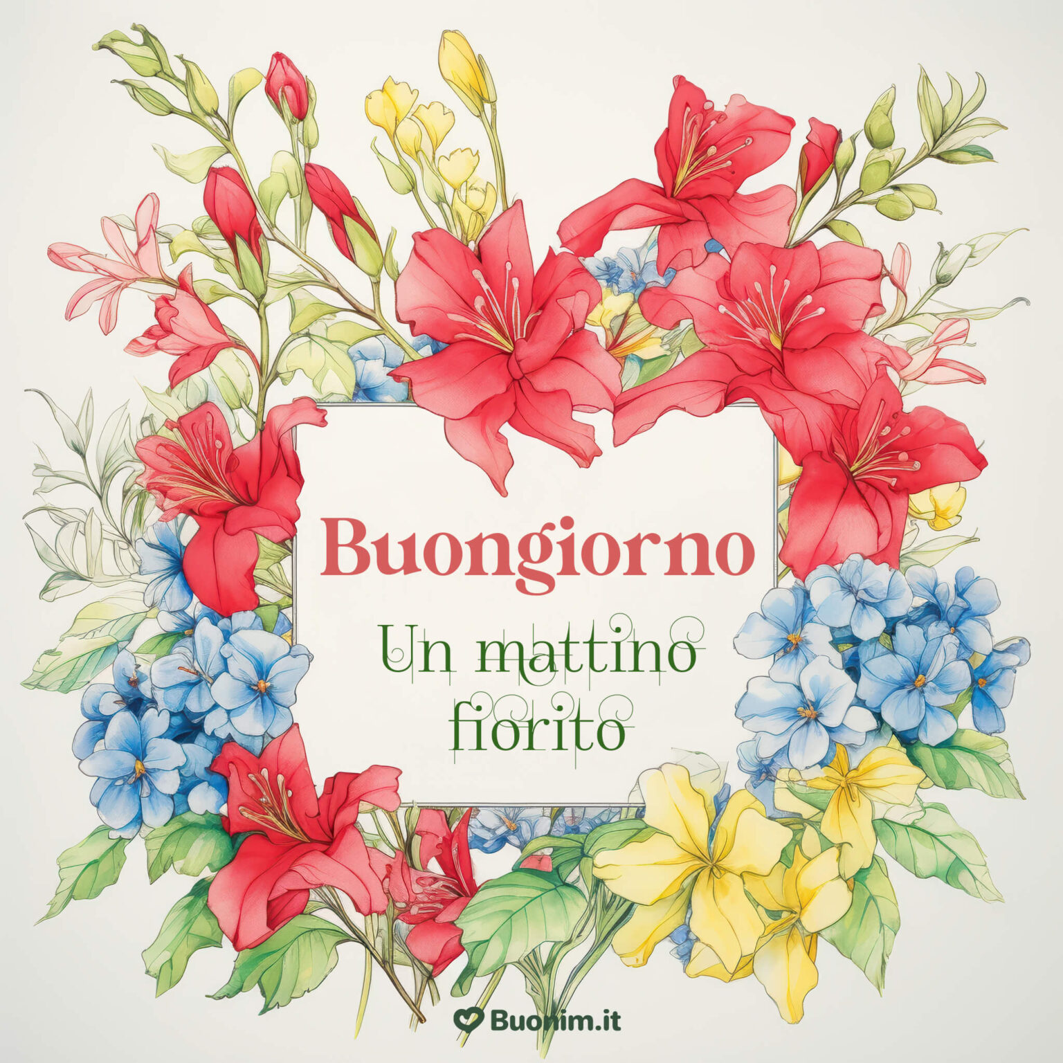 bellissimeimmagini buongiorno con i fiori