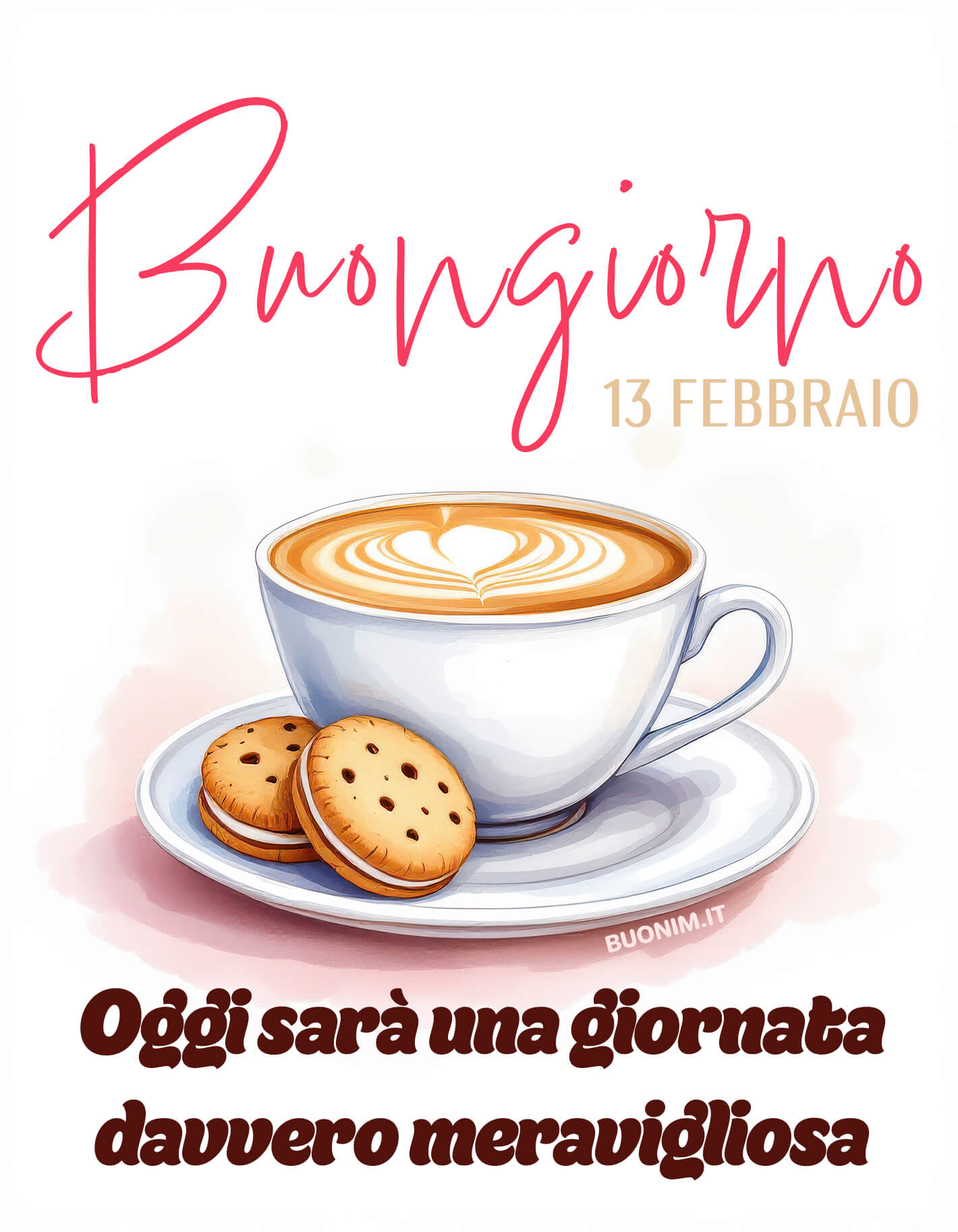 Comincia la giornata con qualcosa di buono e un pensiero felice. Ti auguro dolcezza, coccole, affetto sincero e tante piccole sorprese capaci di scaldarti il cuore.