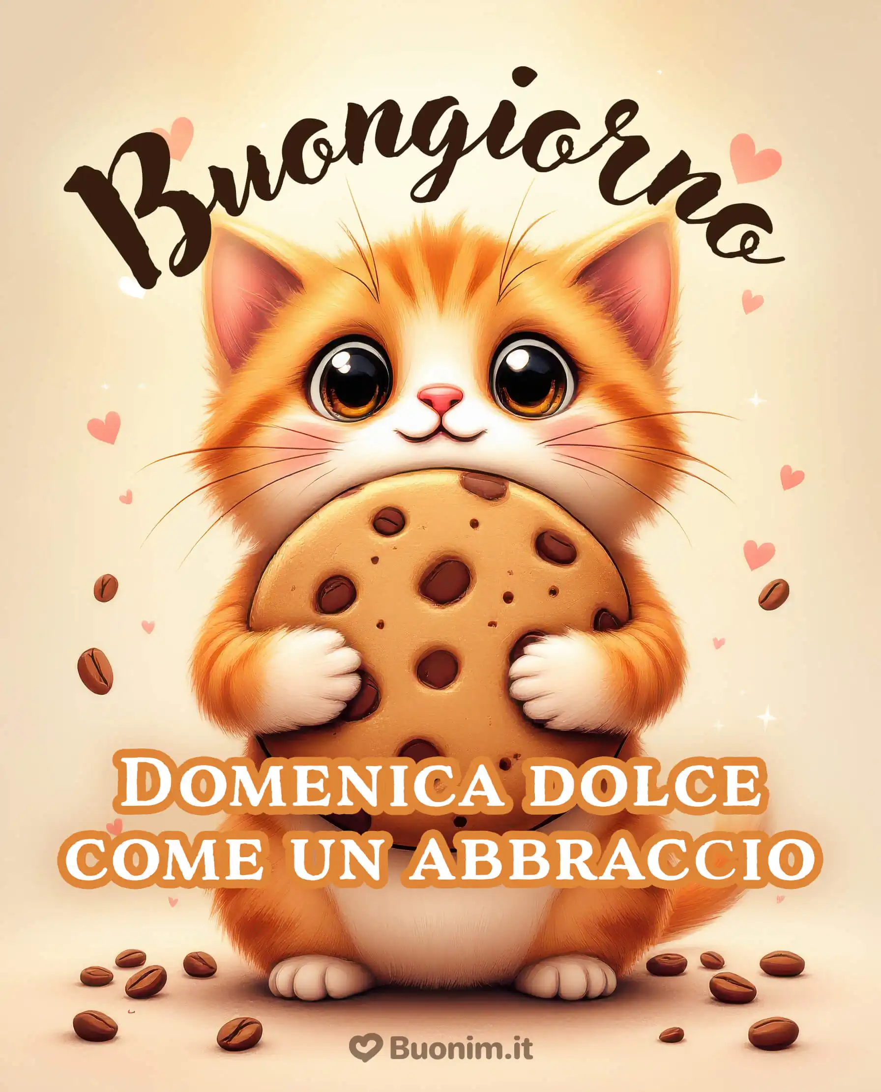 Un piccolo abbraccio in immagine per iniziare la giornata con il sorriso e tanta dolcezza